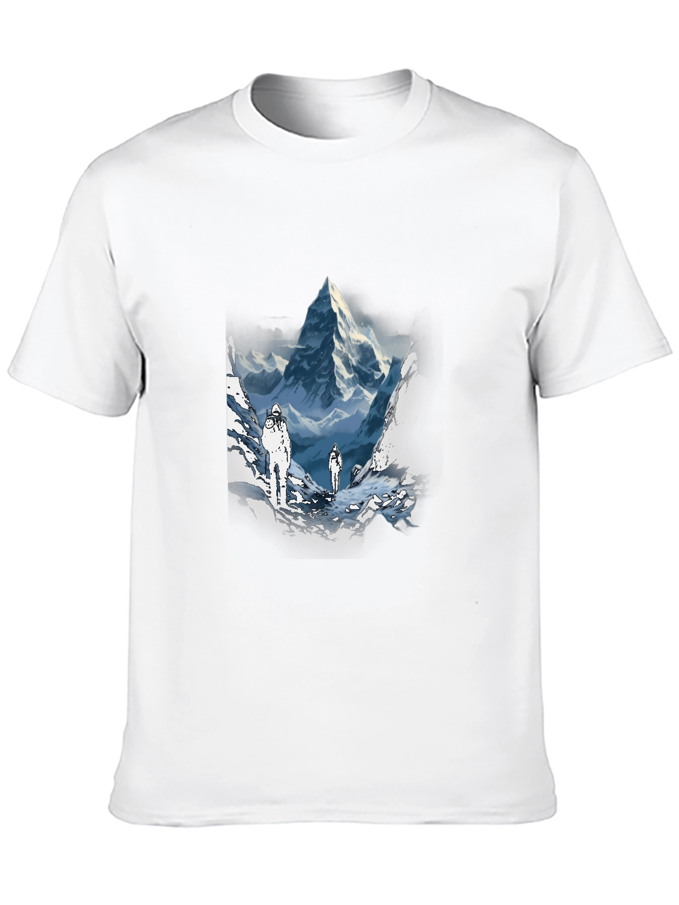 Mountain Climbers Graphic Tee - Black