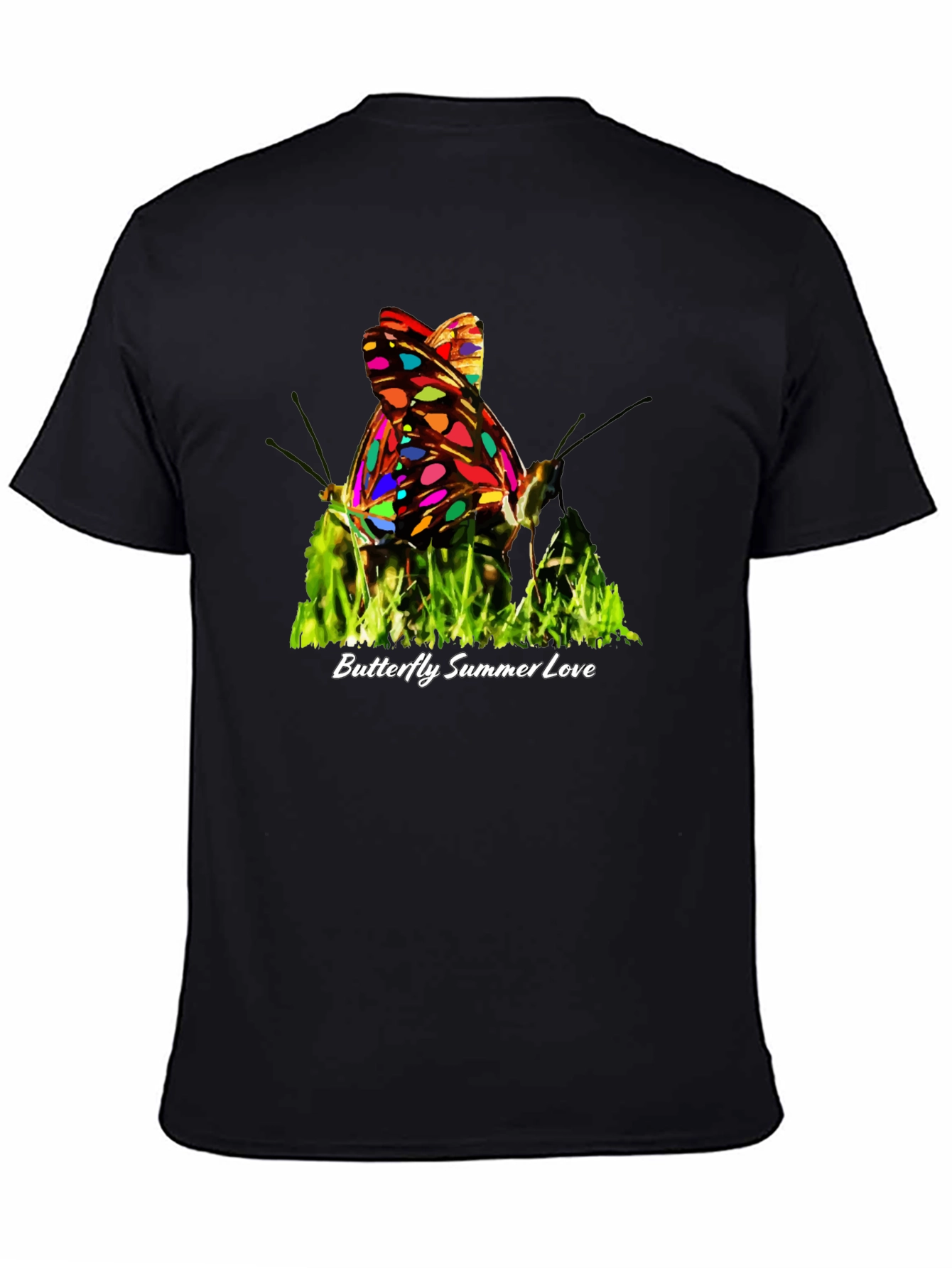 Butterfly Summer Love Graphic T-Shirt