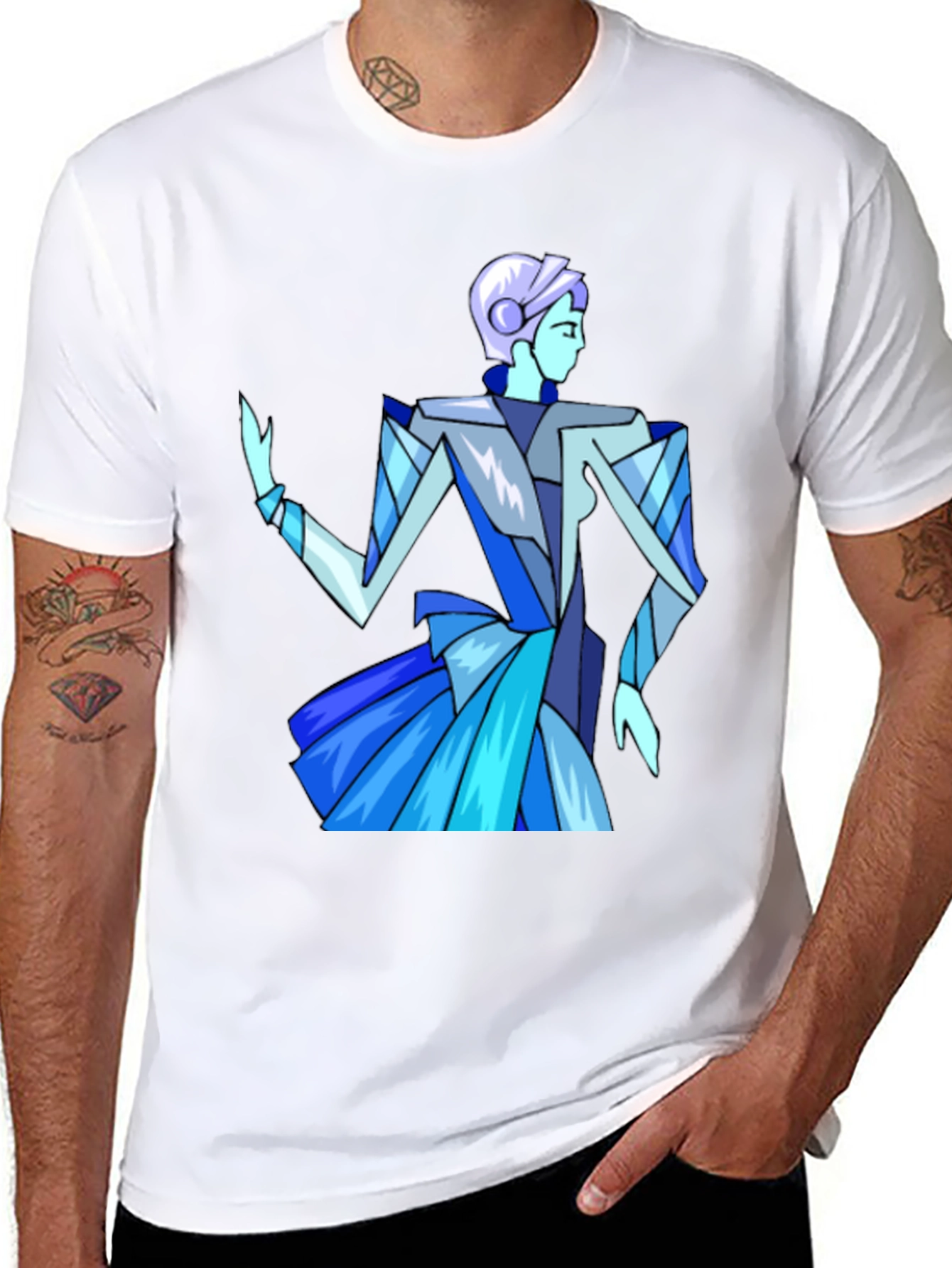 Retro Robot T-Shirt - Sci-Fi Style Tee