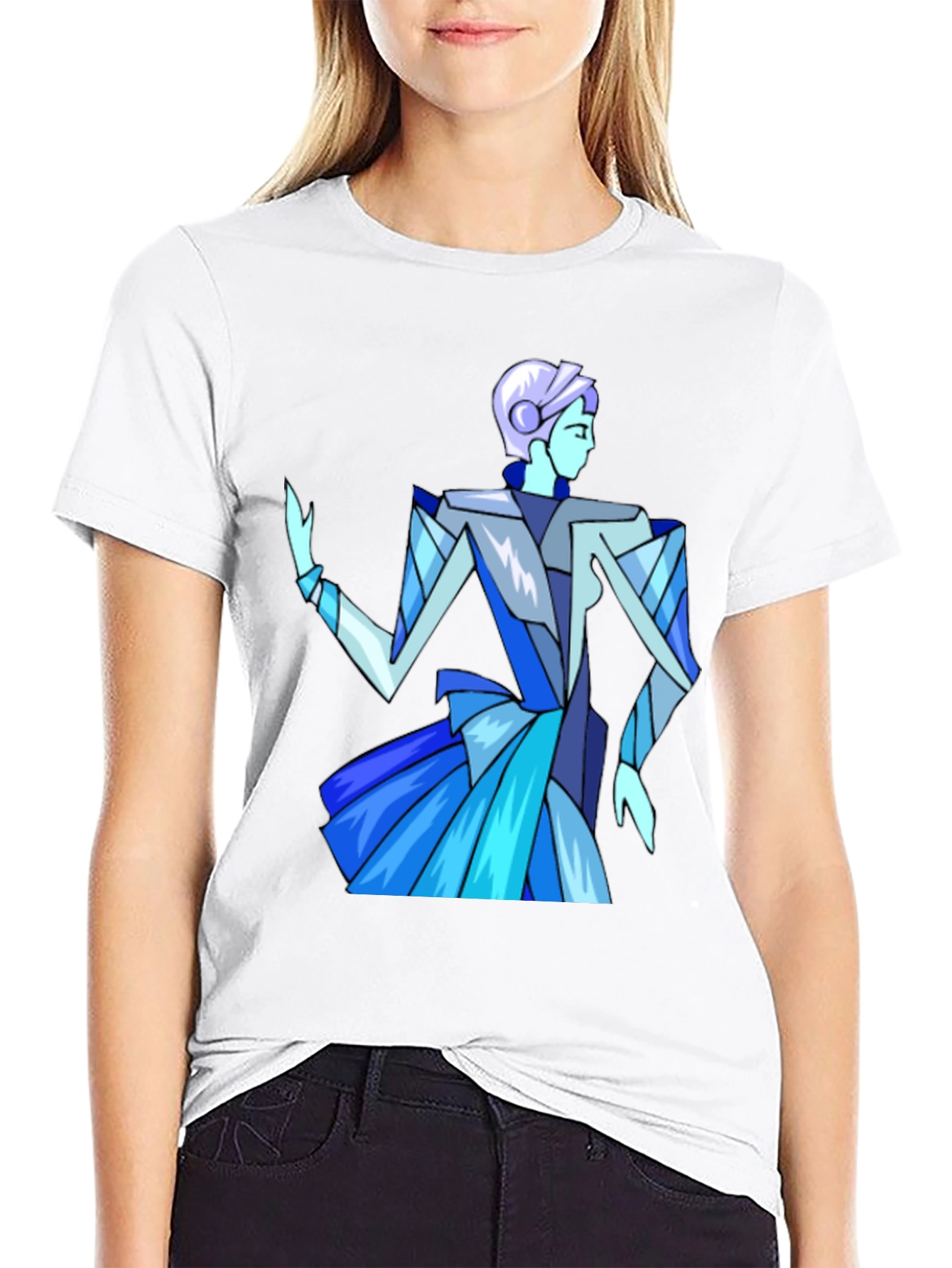 Retro Robot T-Shirt - Sci-Fi Style Tee
