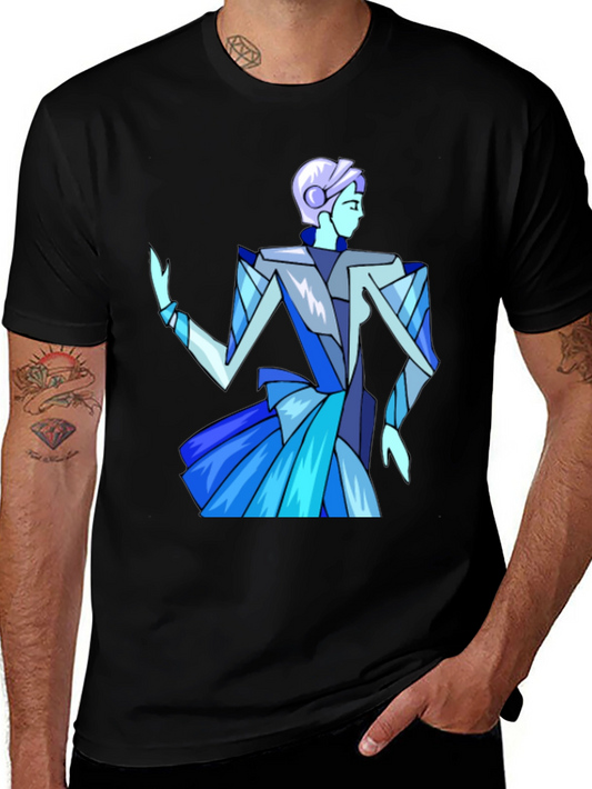 Retro Robot T-Shirt - Sci-Fi Style Tee