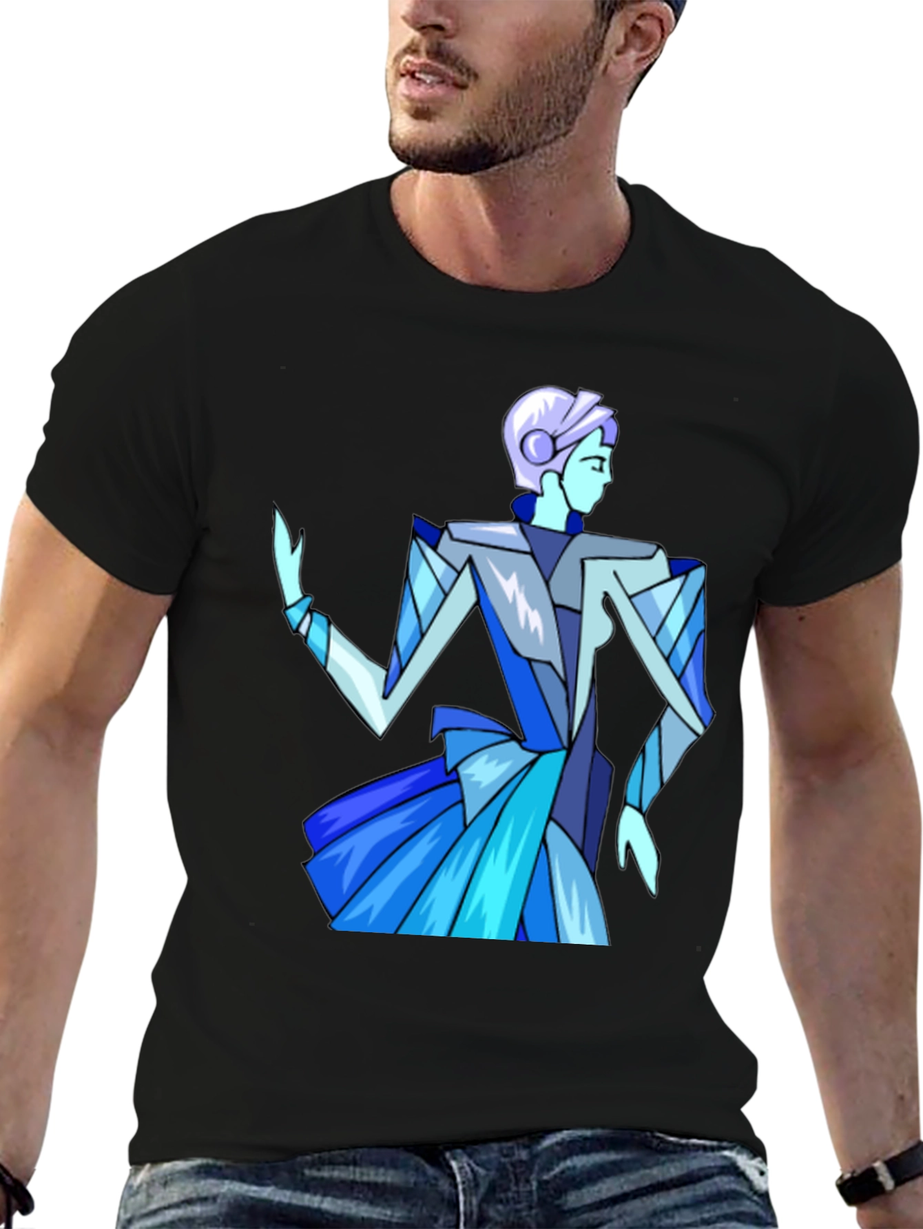 Retro Robot T-Shirt - Sci-Fi Style Tee