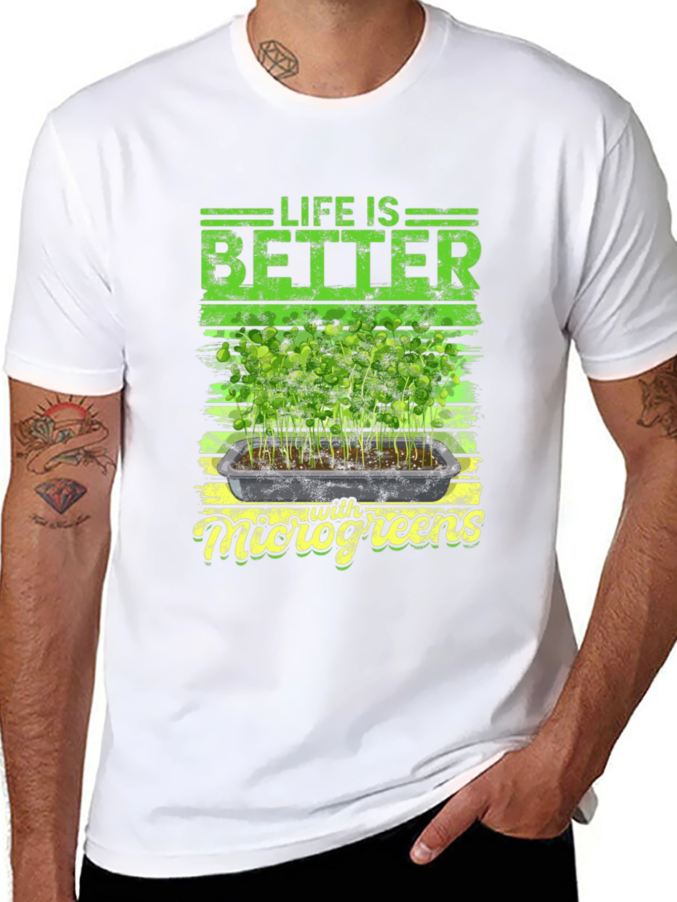 Life is Better with Microgreens T-Shirt