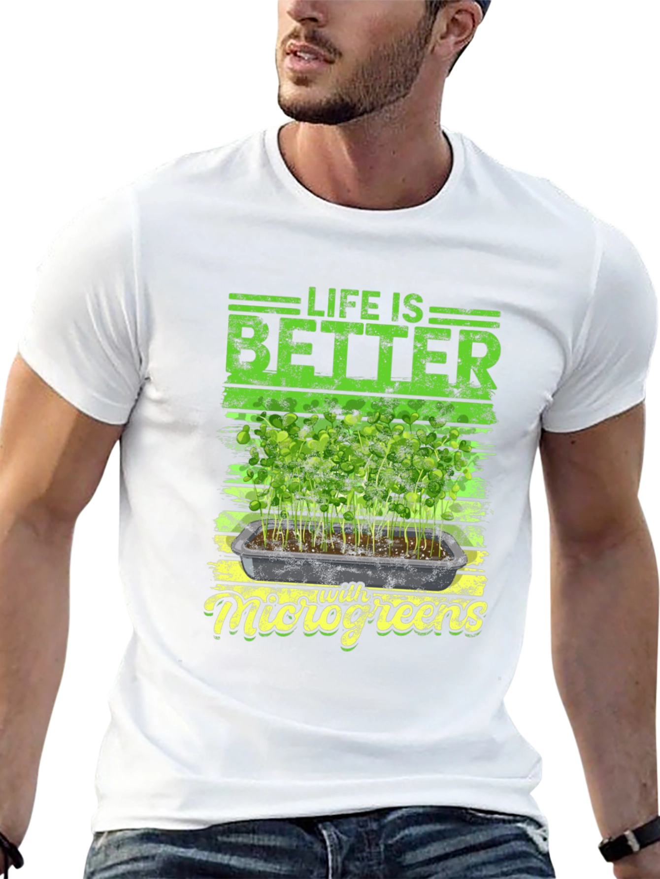 Life is Better with Microgreens T-Shirt