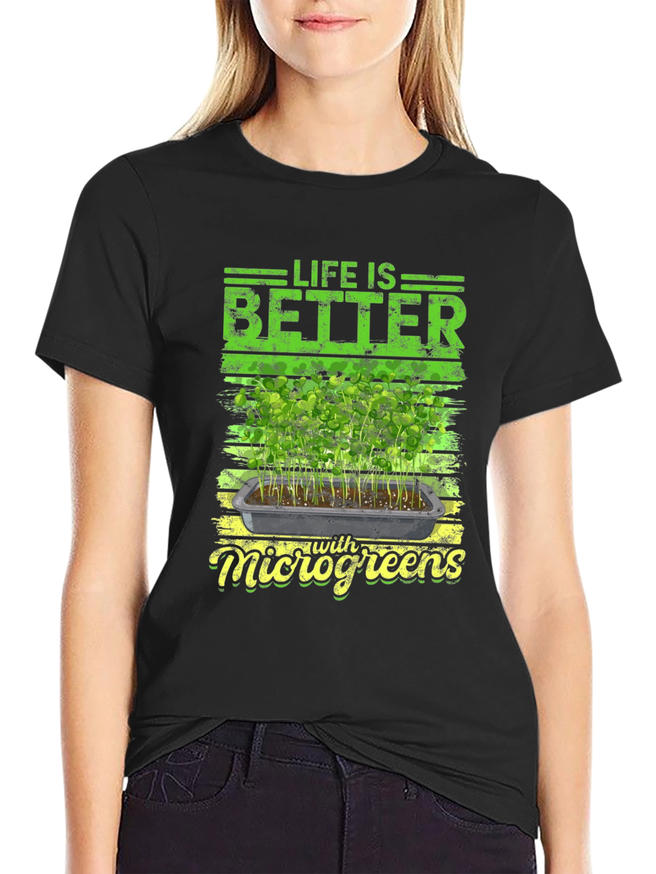 Life is Better with Microgreens T-Shirt