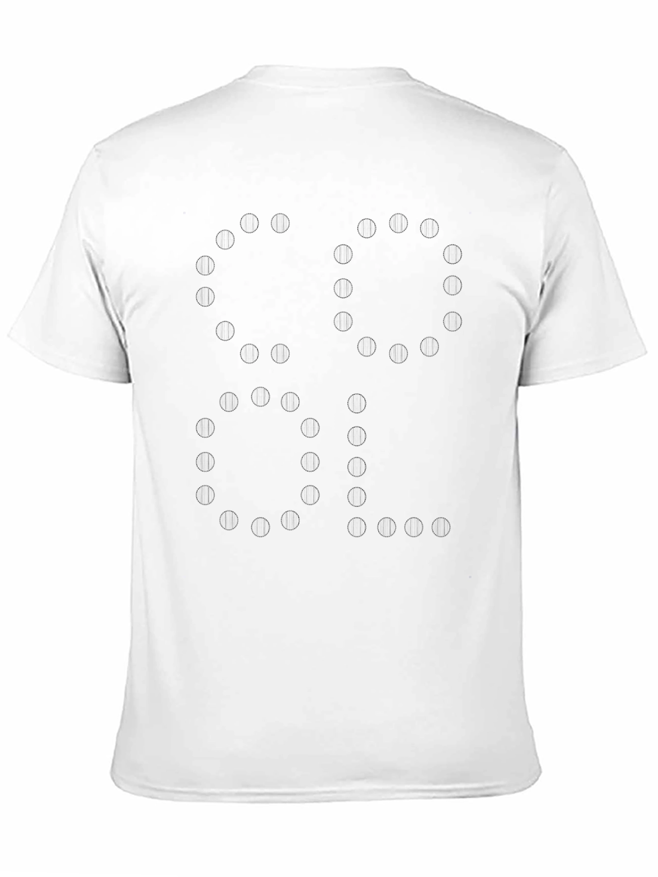 Mens Graphic Tee - Unique Circle Design