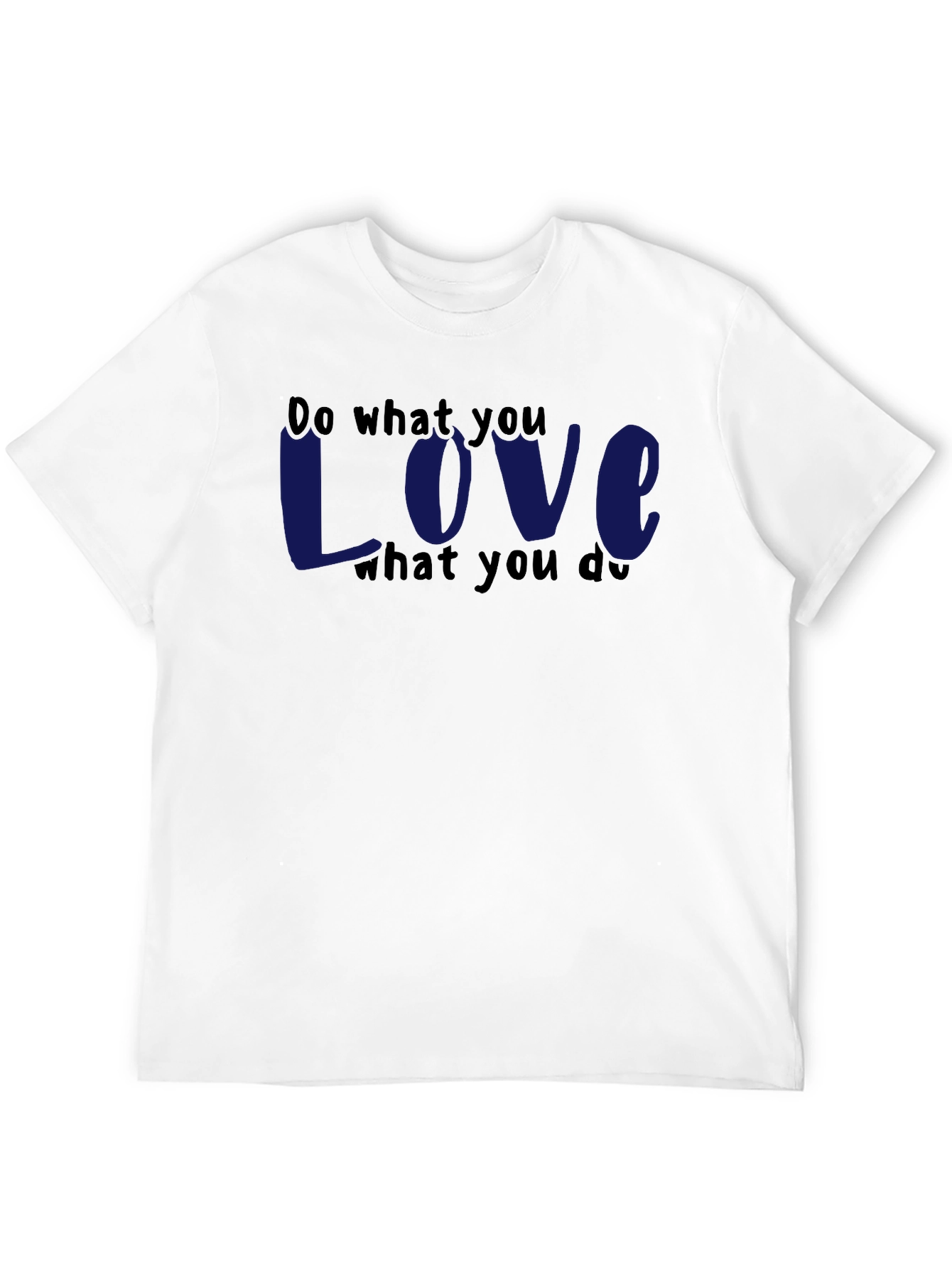 Do What You Love Graphic Tee - Black