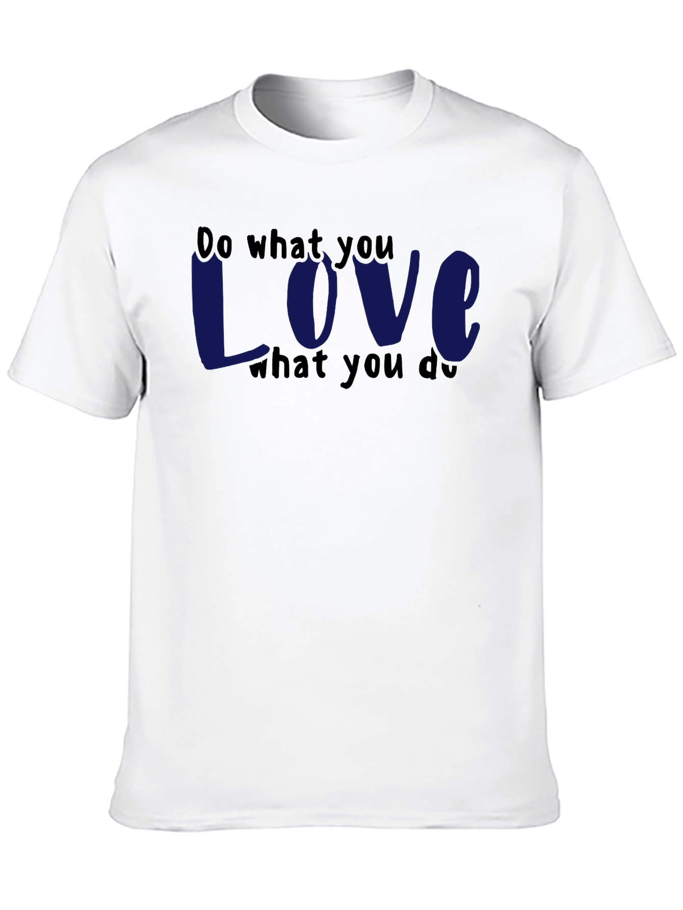 Do What You Love Graphic Tee - Black