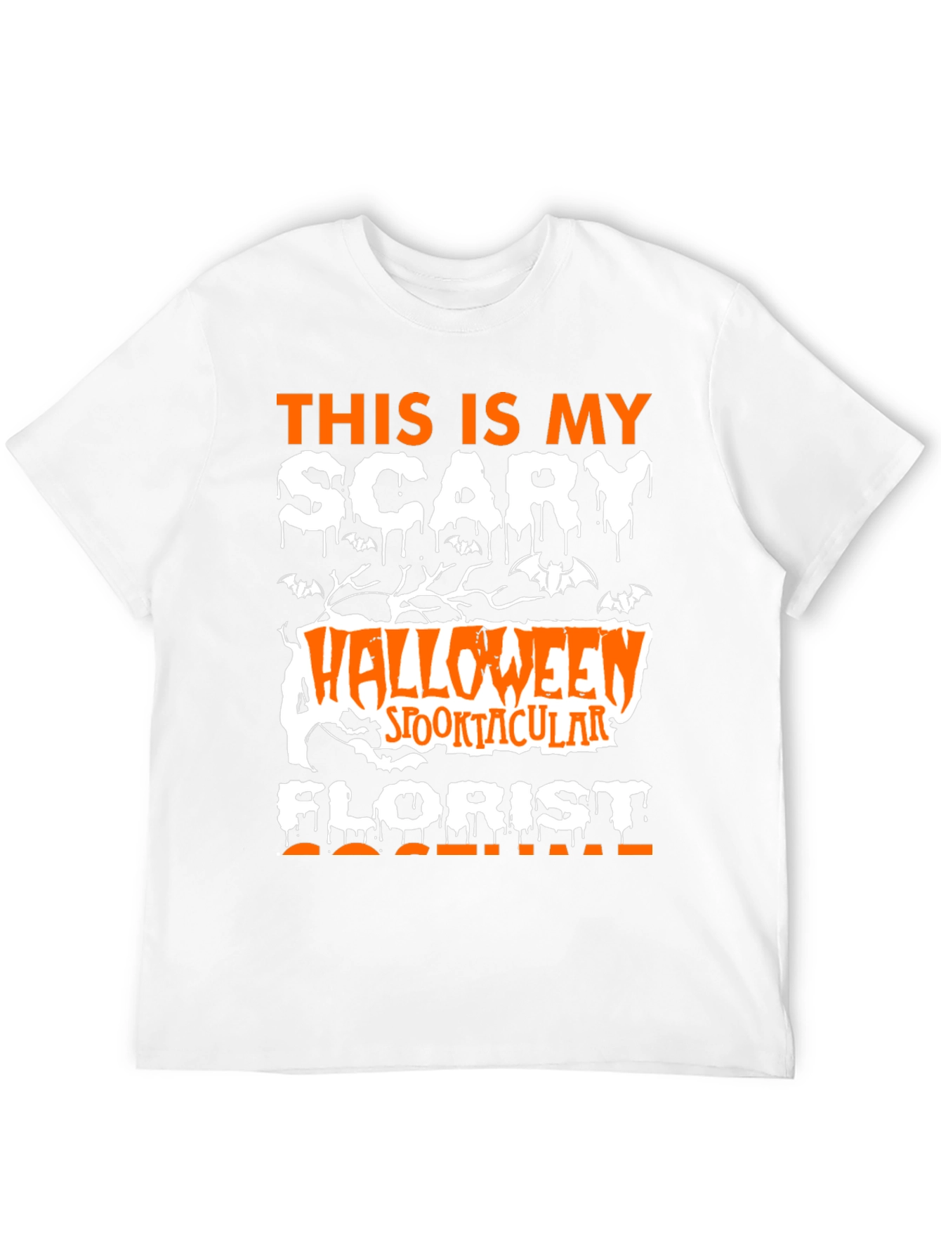Scary Halloween Florist T-Shirt