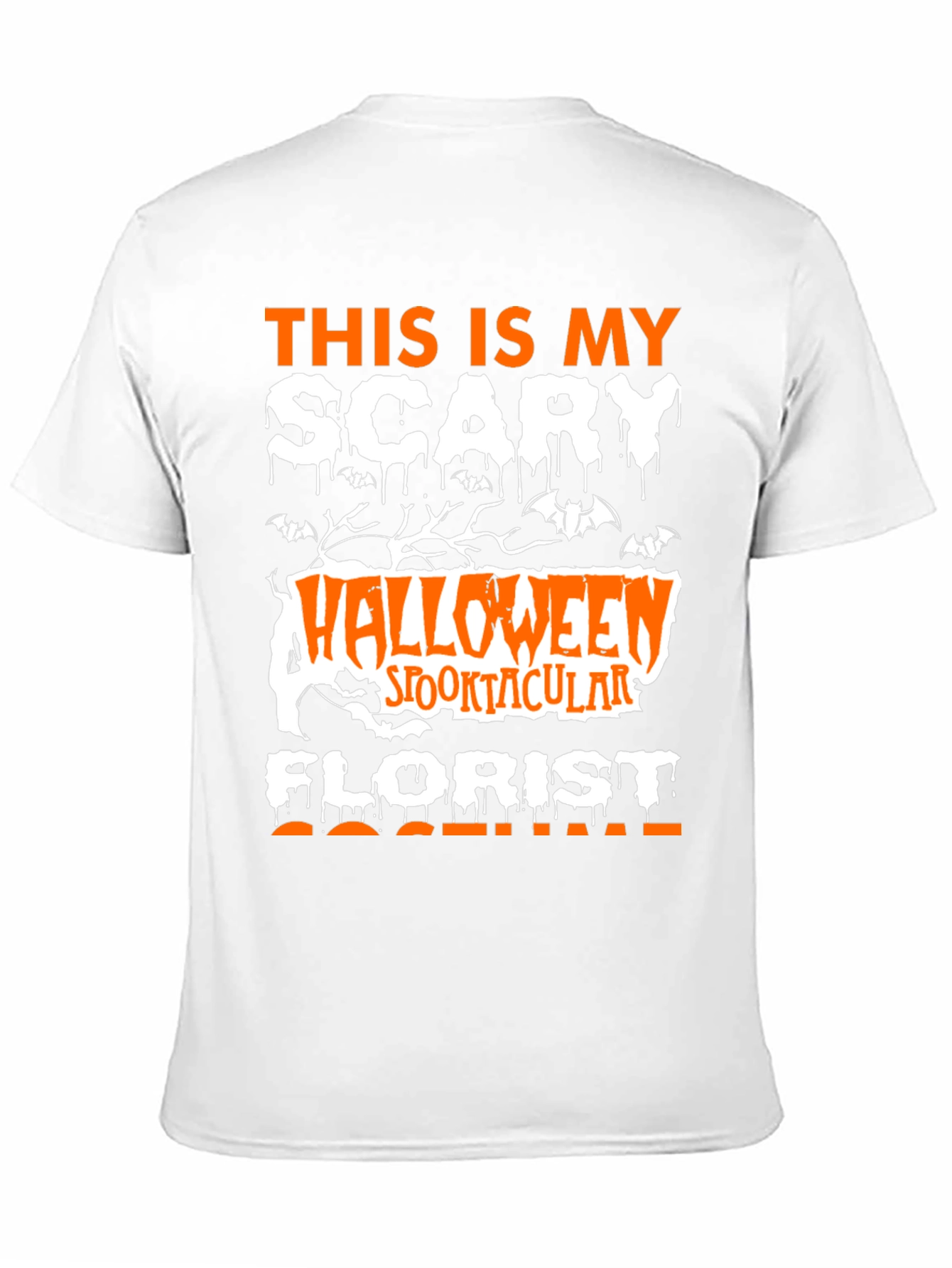 Scary Halloween Florist T-Shirt
