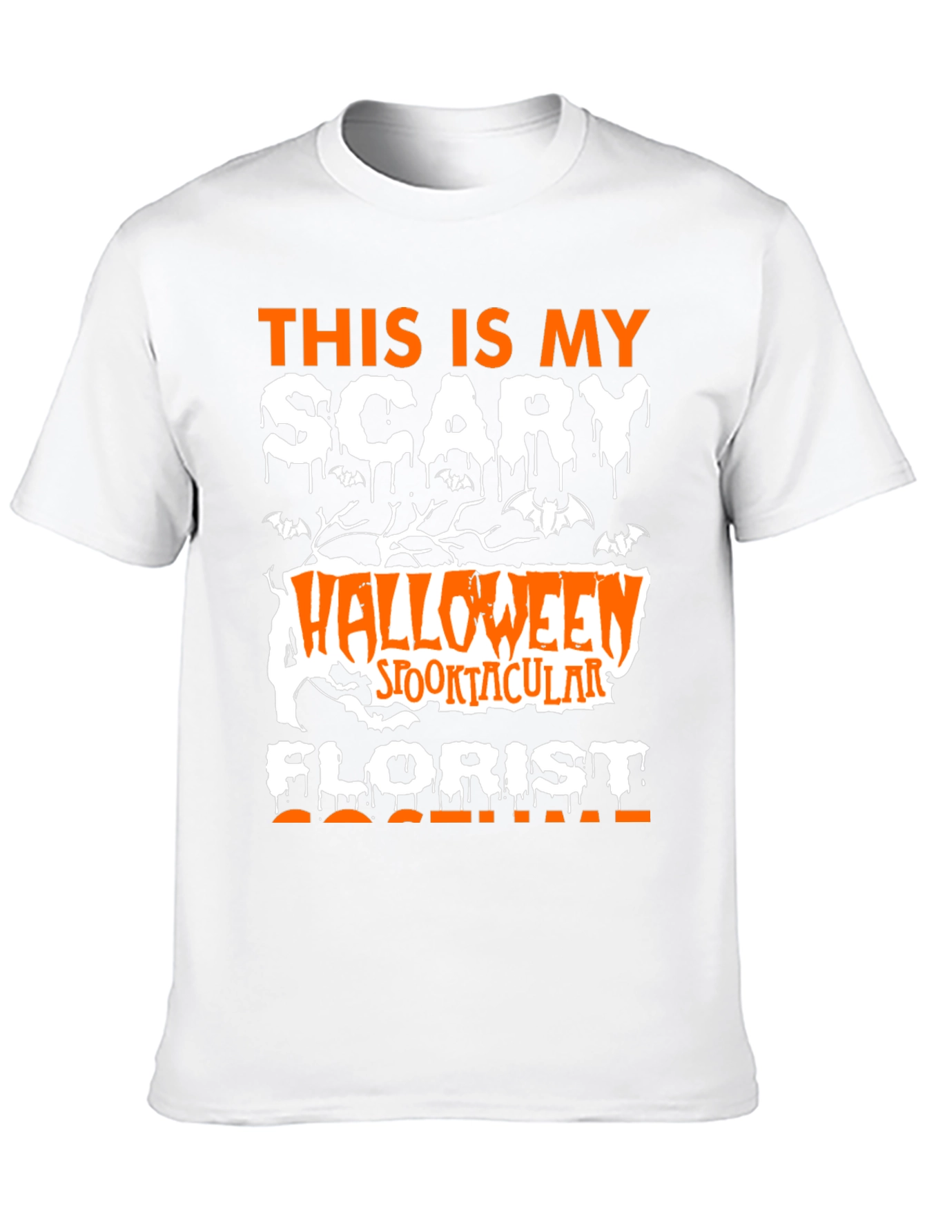 Scary Halloween Florist T-Shirt