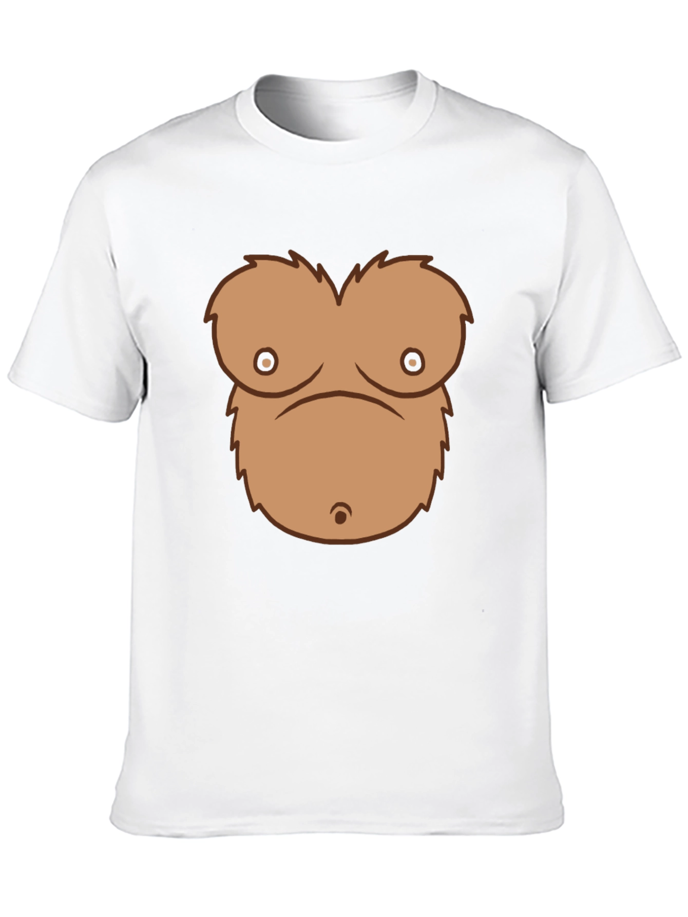 Funny Man Boobs T-Shirt - Gag Gift Tee