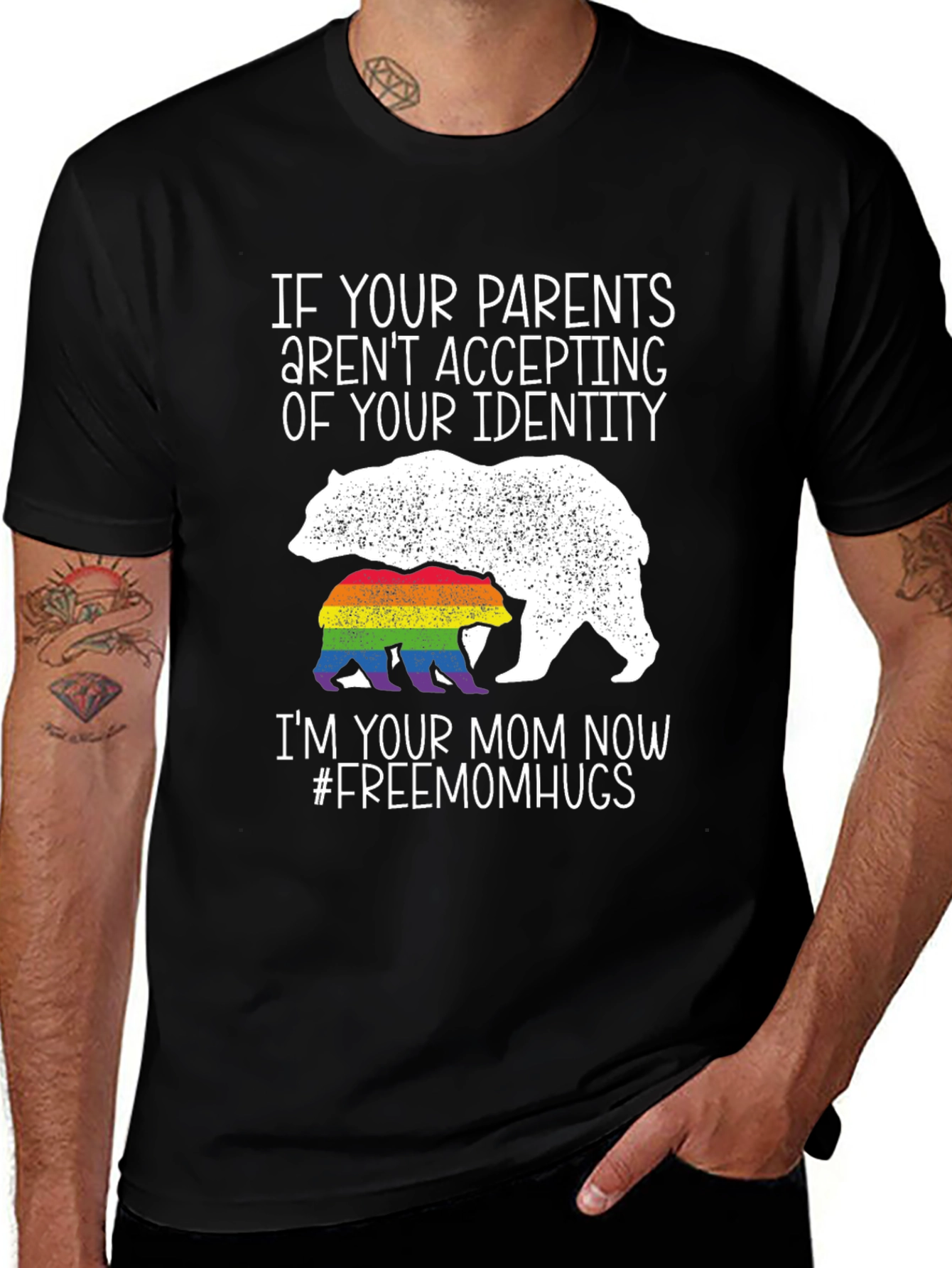 LGBTQ+ Acceptance Bear T-Shirt
