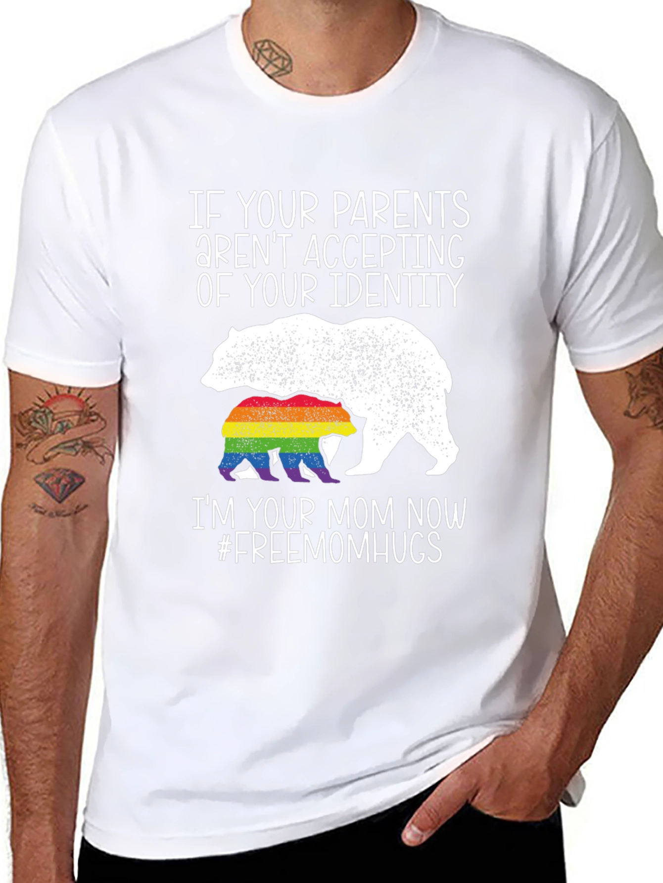 LGBTQ+ Acceptance Bear T-Shirt