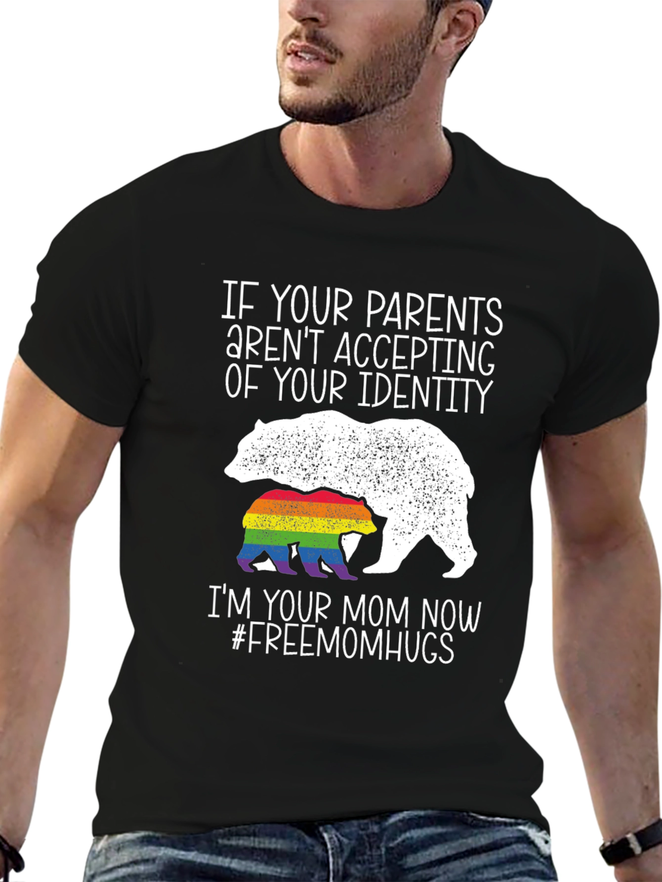 LGBTQ+ Acceptance Bear T-Shirt