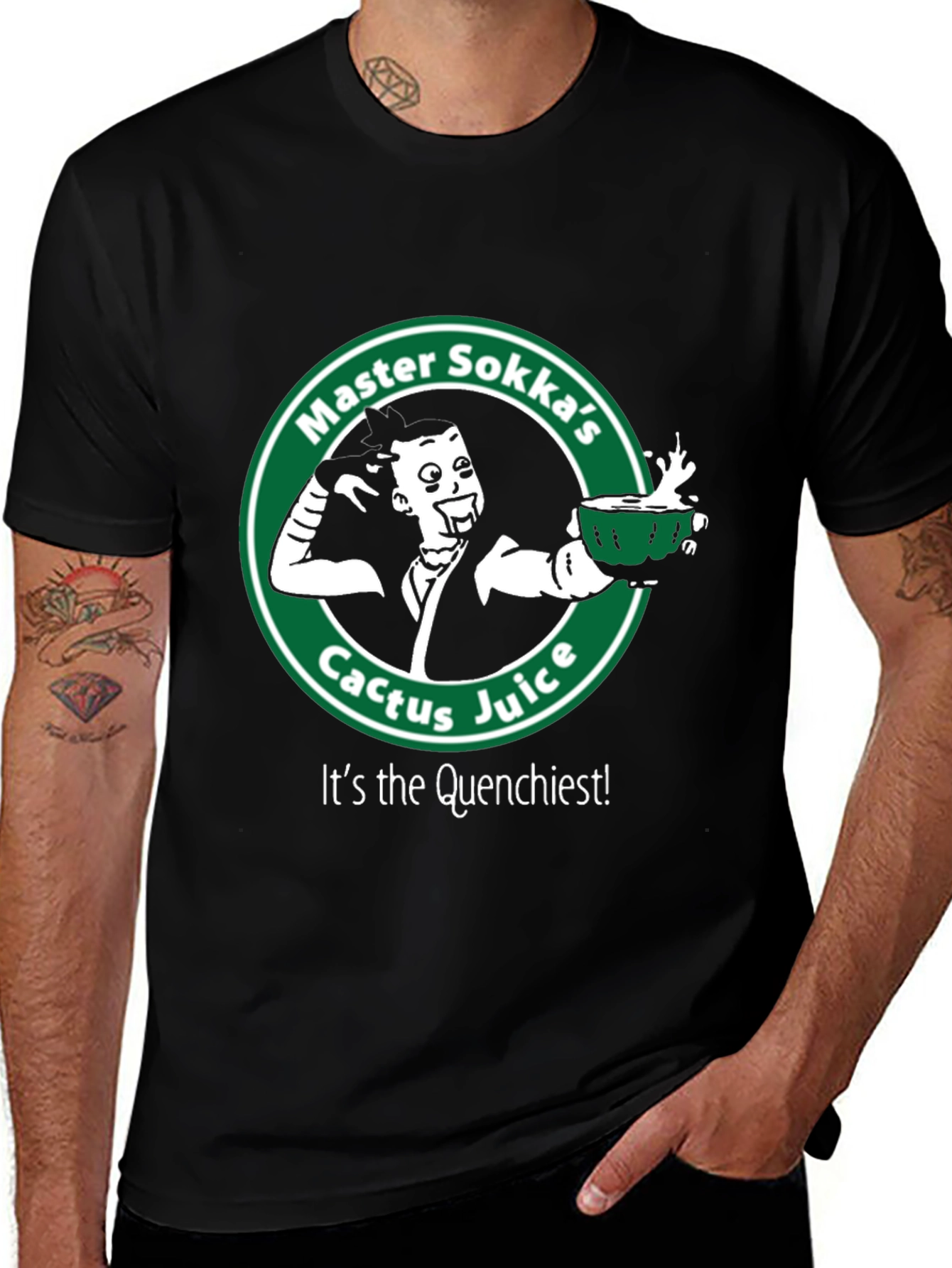 Master Sokkas Cactus Juice T-Shirt - The Quenchiest!