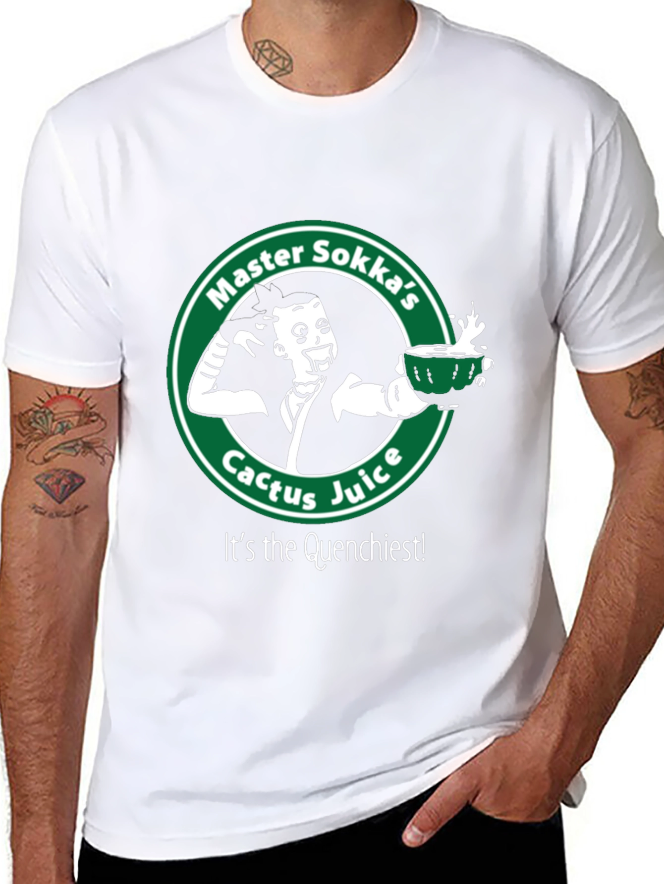 Master Sokkas Cactus Juice T-Shirt - The Quenchiest!