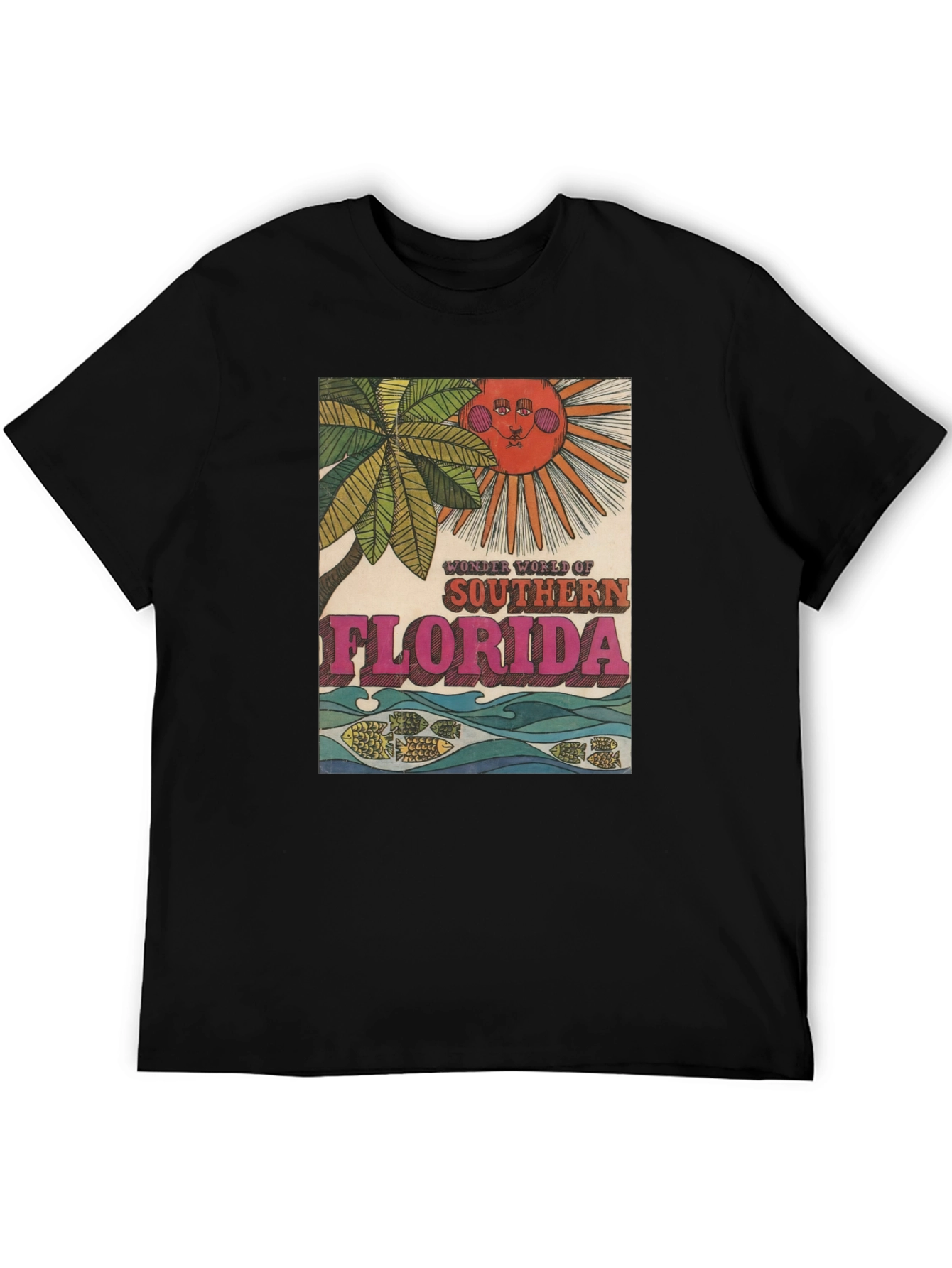 Southern Florida Graphic Tee - Retro Style