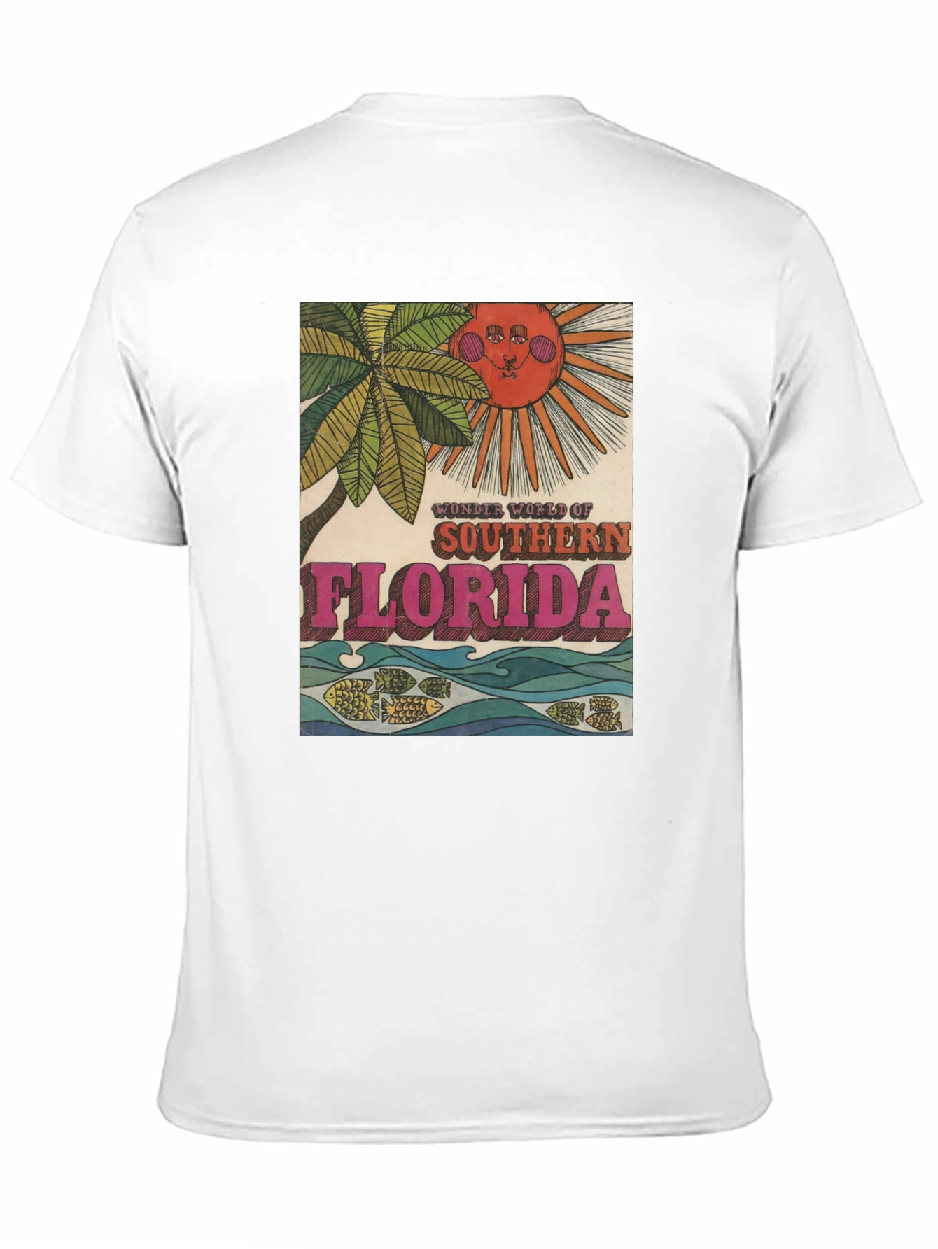 Southern Florida Graphic Tee - Retro Style