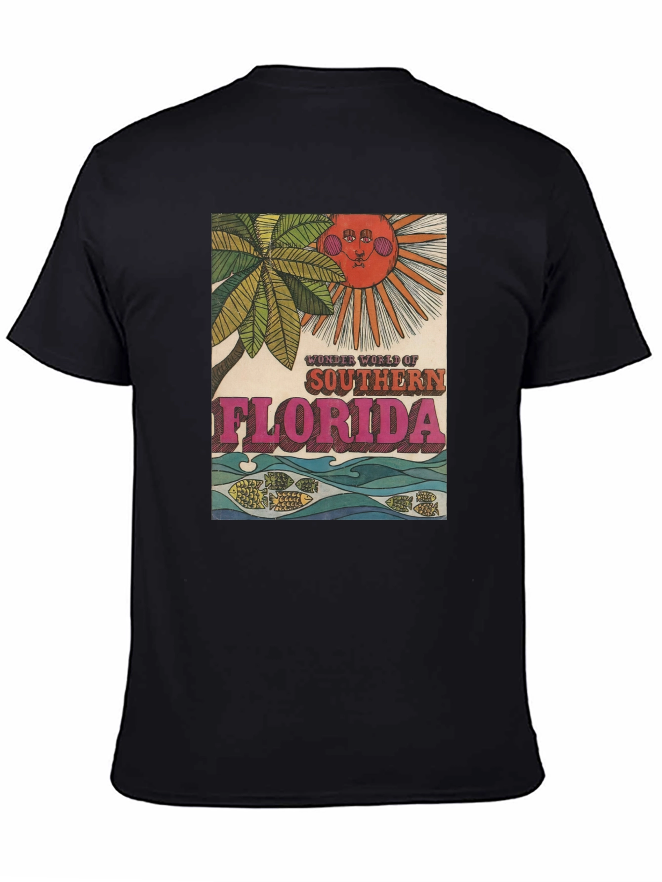 Southern Florida Graphic Tee - Retro Style