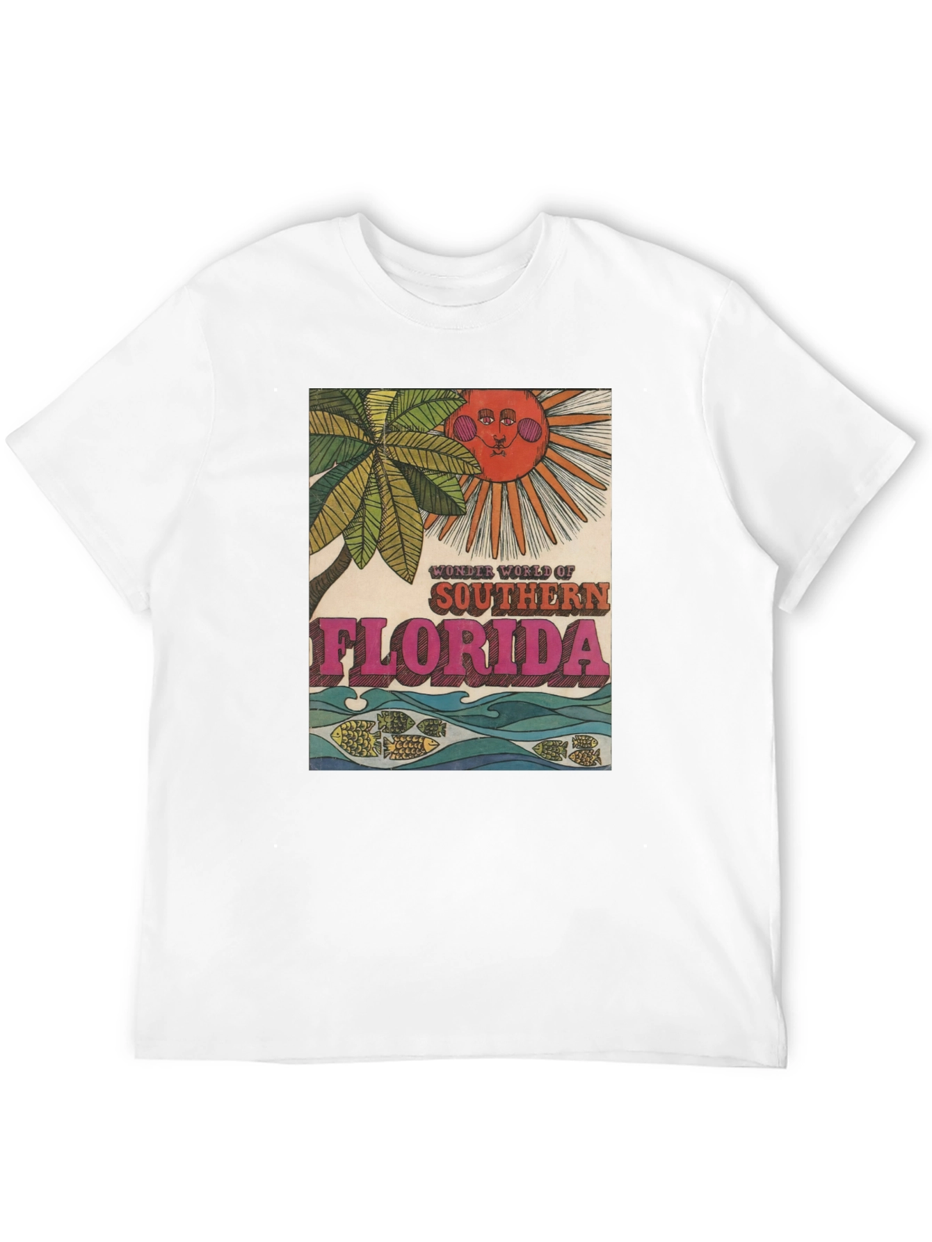 Southern Florida Graphic Tee - Retro Style