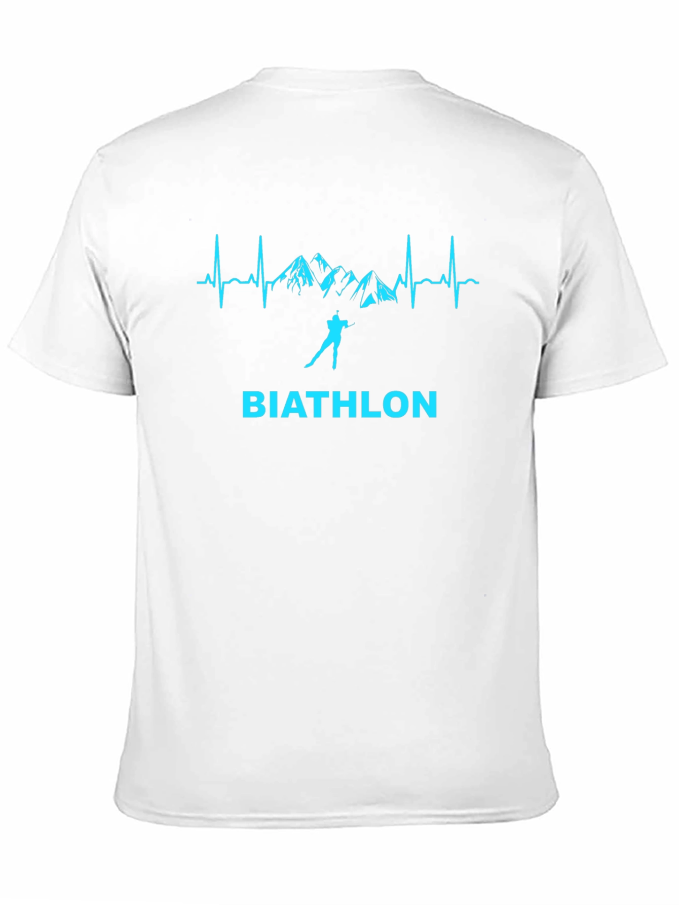 Biathlon Heartbeat Graphic Tee - Sport T-Shirt