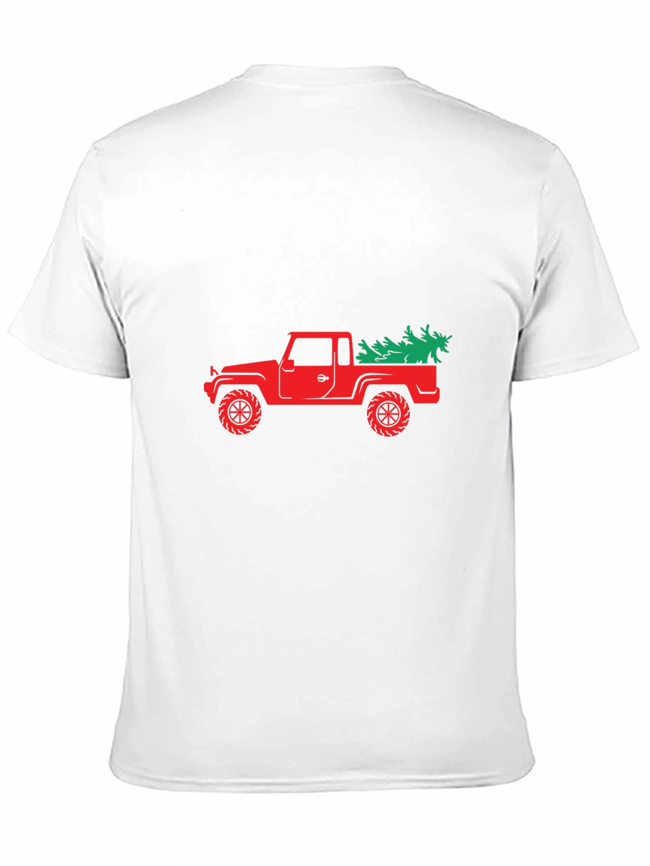 Red Truck Christmas Tree T-Shirt