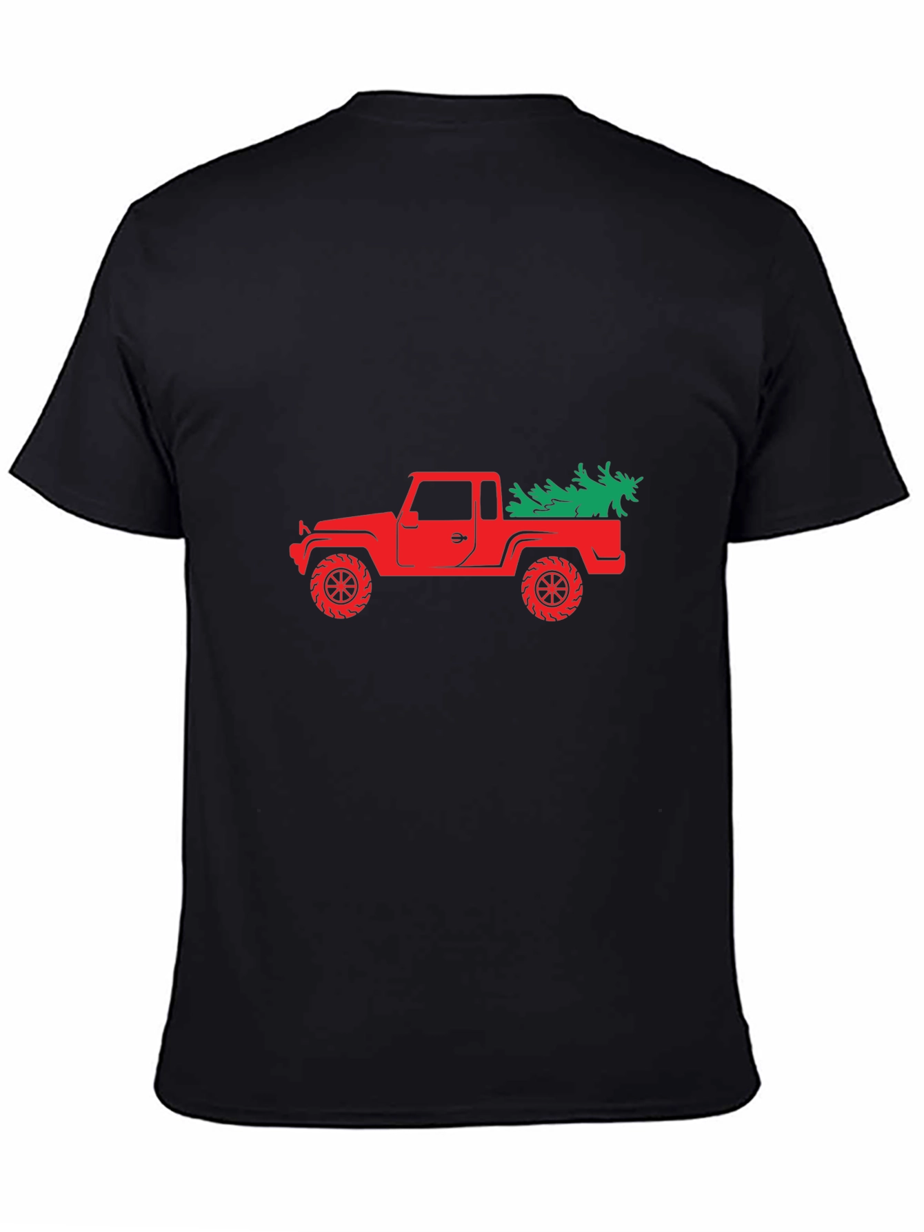Red Truck Christmas Tree T-Shirt