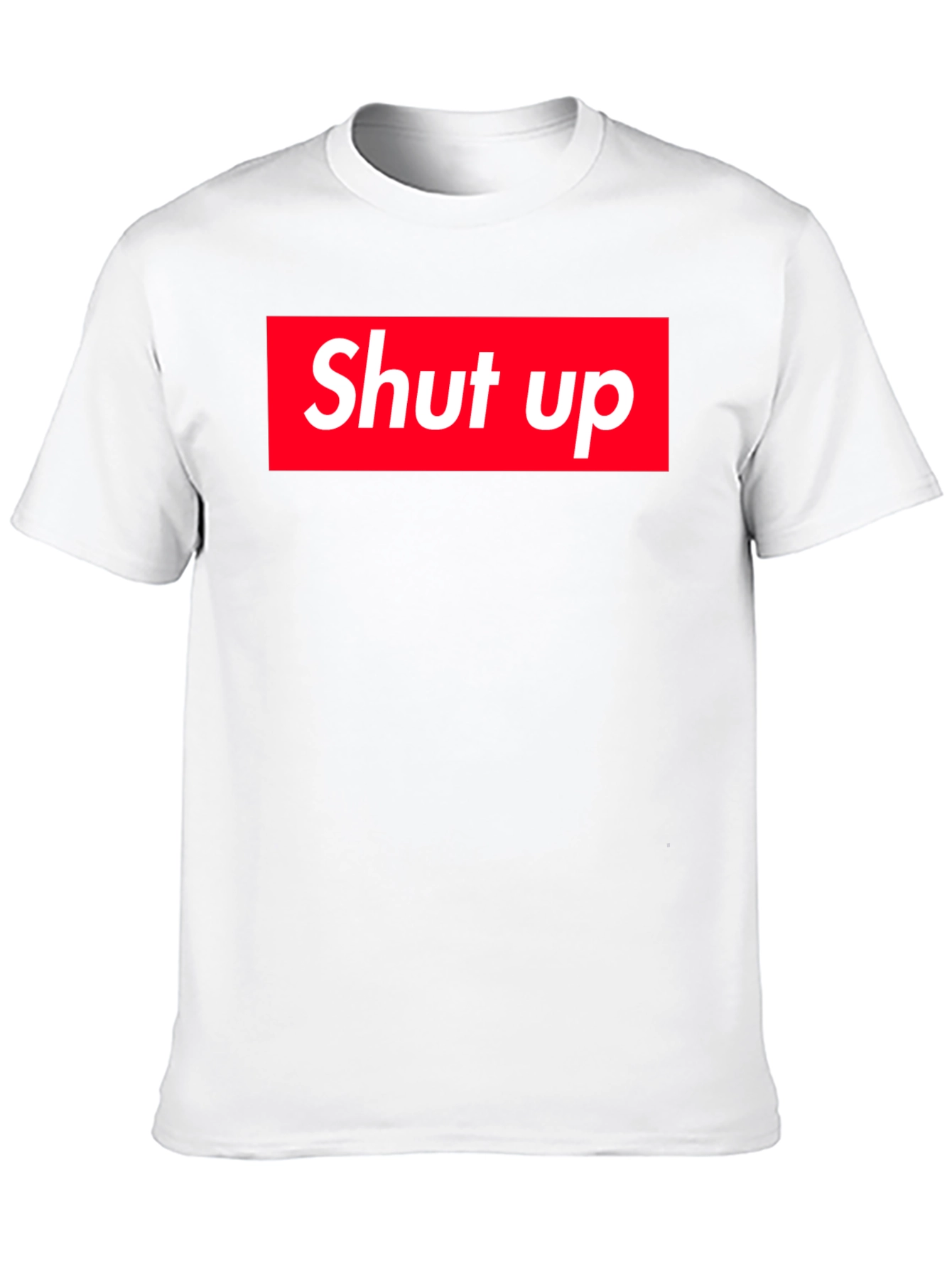 Shut Up Graphic Tee - Bold Statement Shirt