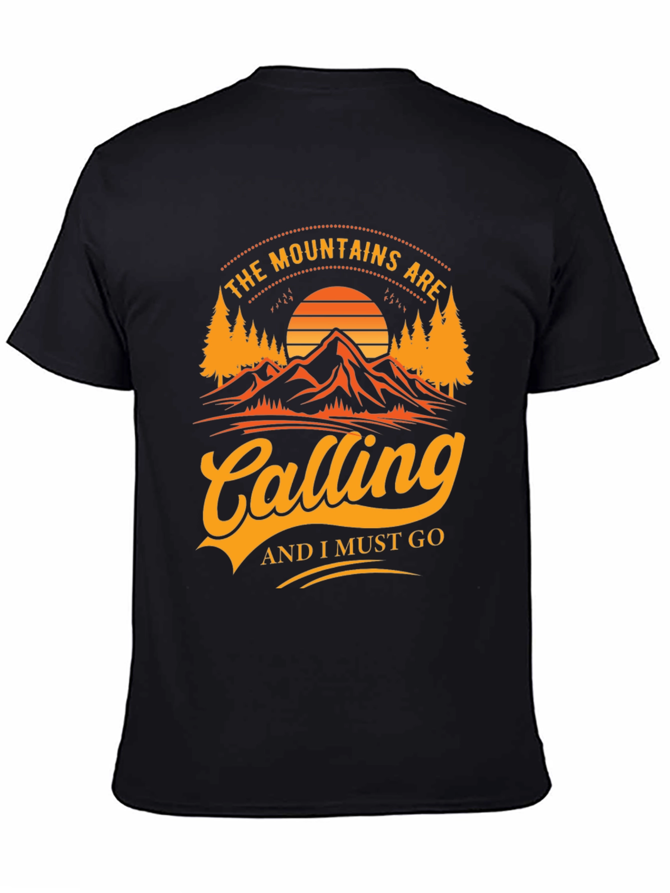 Mountains Calling Graphic Tee - Adventure Awaits!