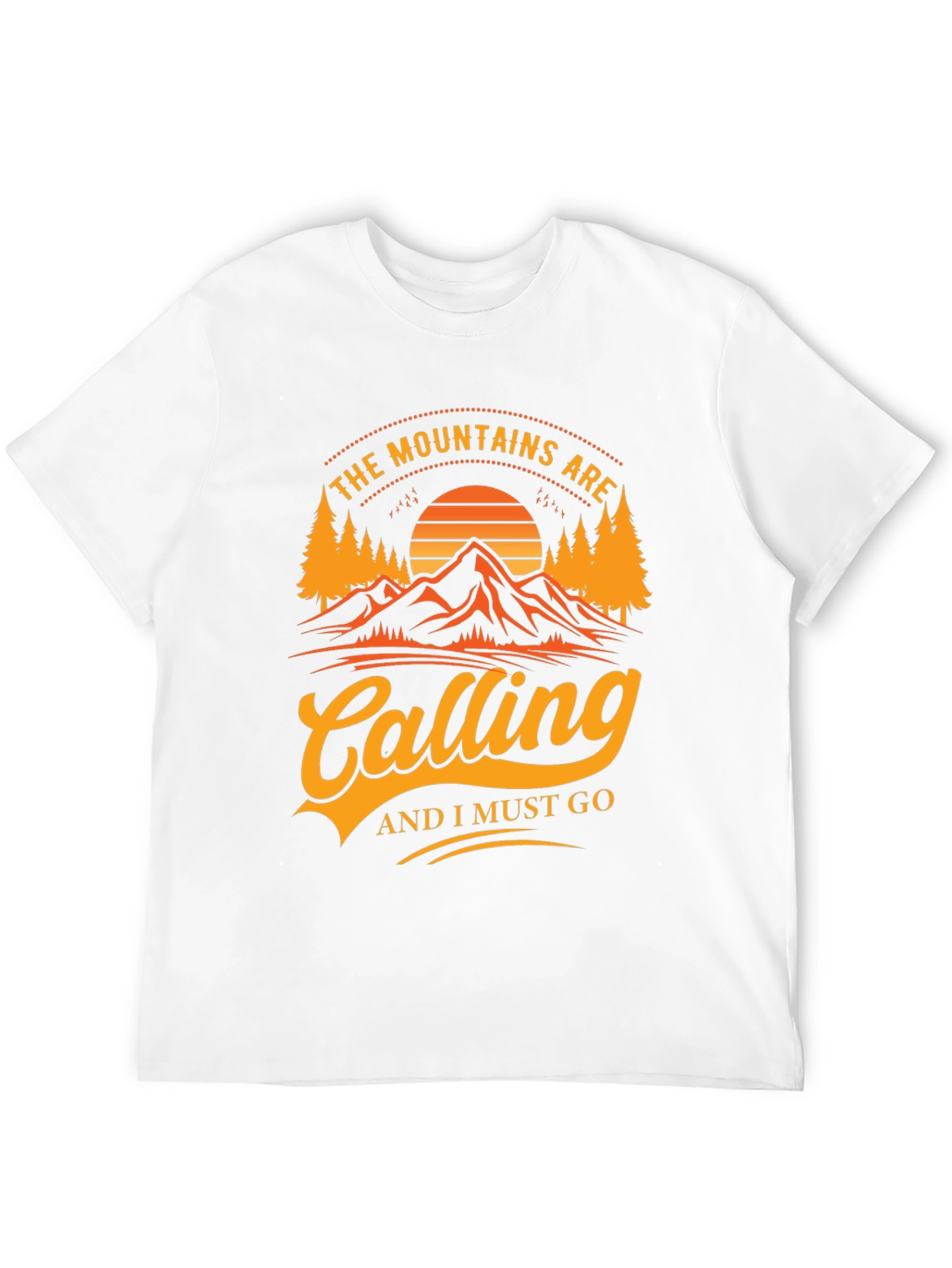 Mountains Calling Graphic Tee - Adventure Awaits!