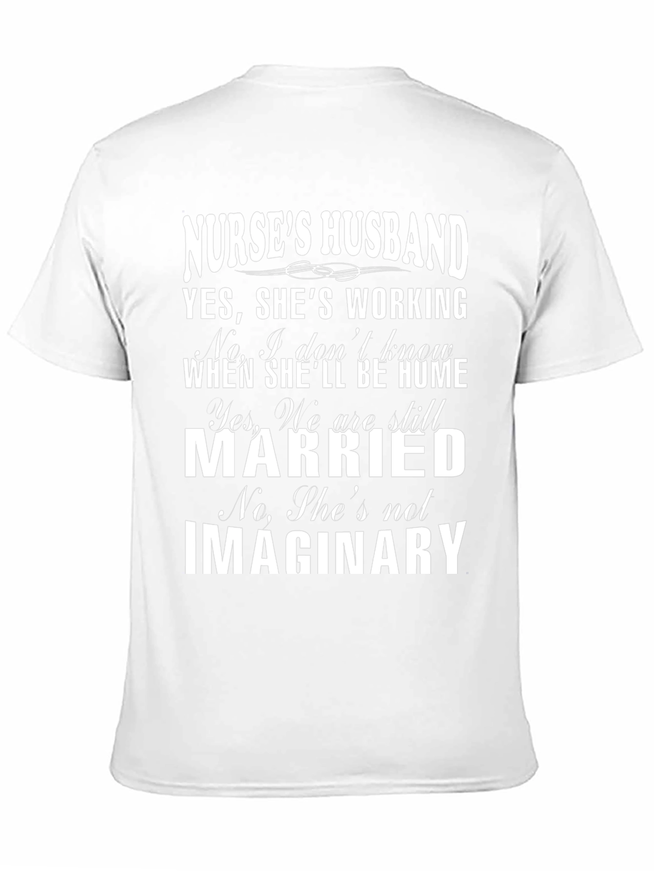 Nurses Husband Graphic T-Shirt