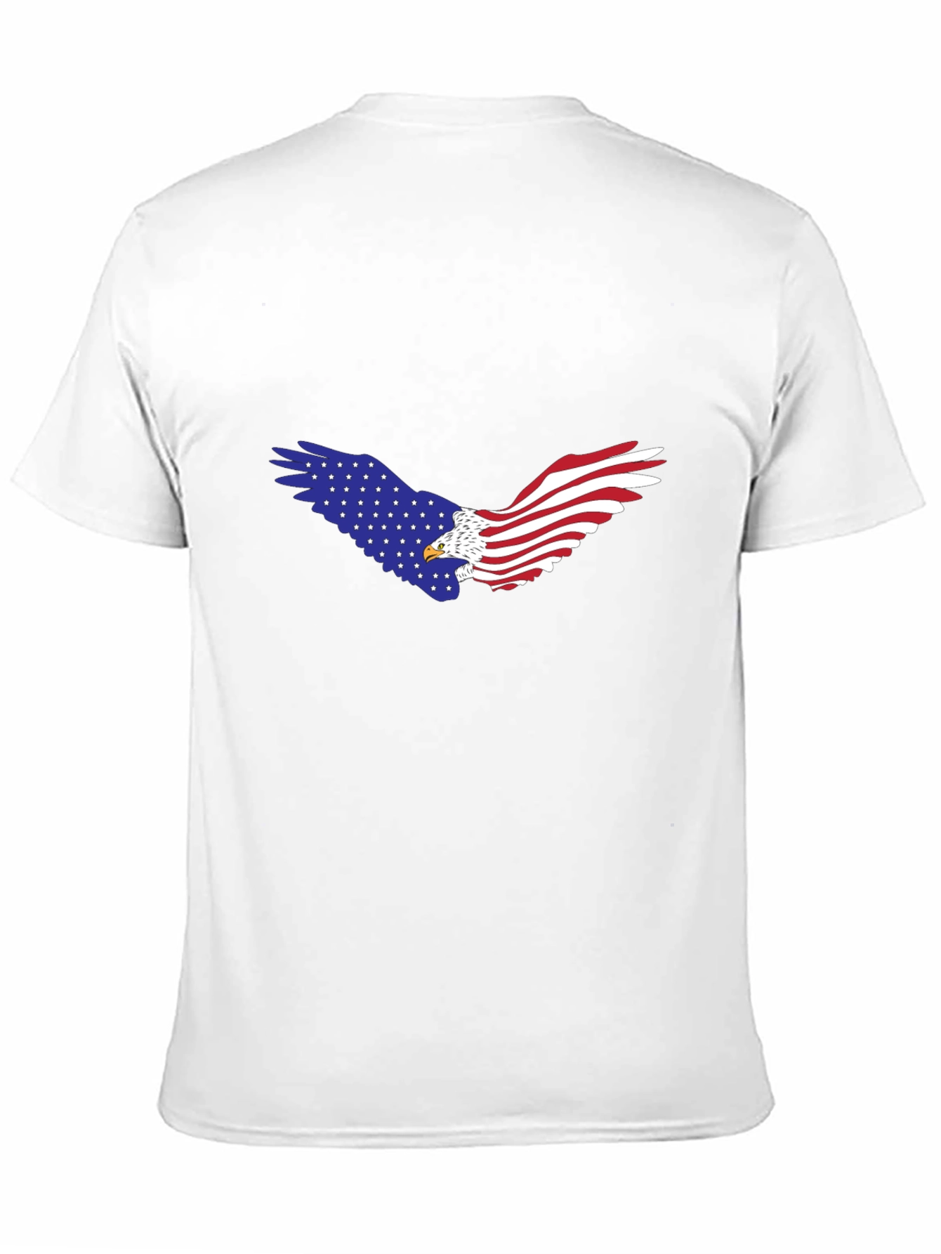 American Flag Eagle Graphic T-Shirt