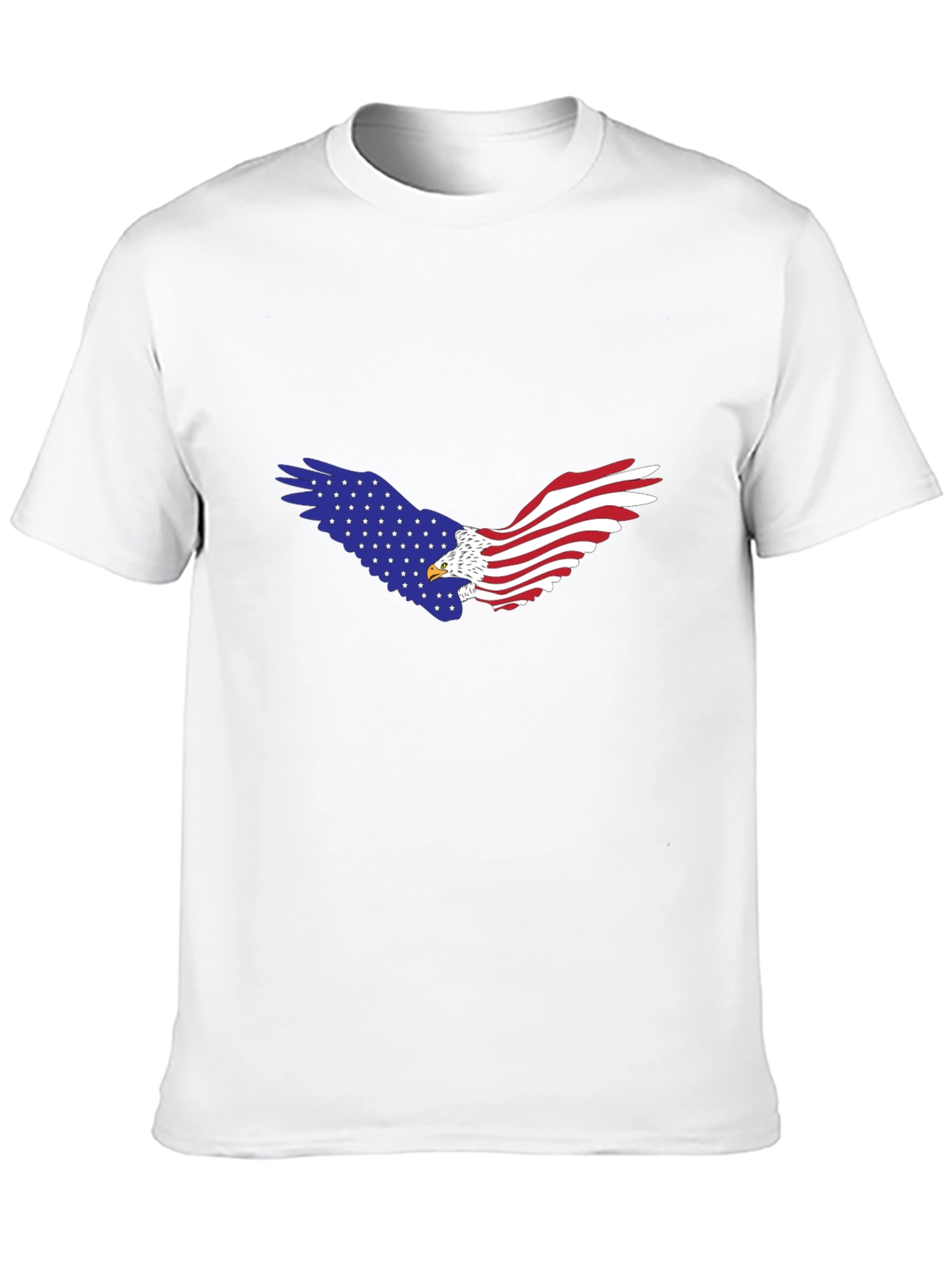 American Flag Eagle Graphic T-Shirt