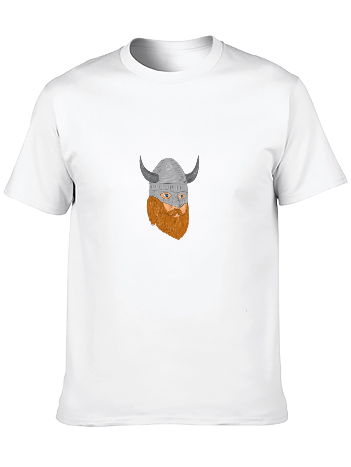 Viking Warrior Graphic Black T-Shirt