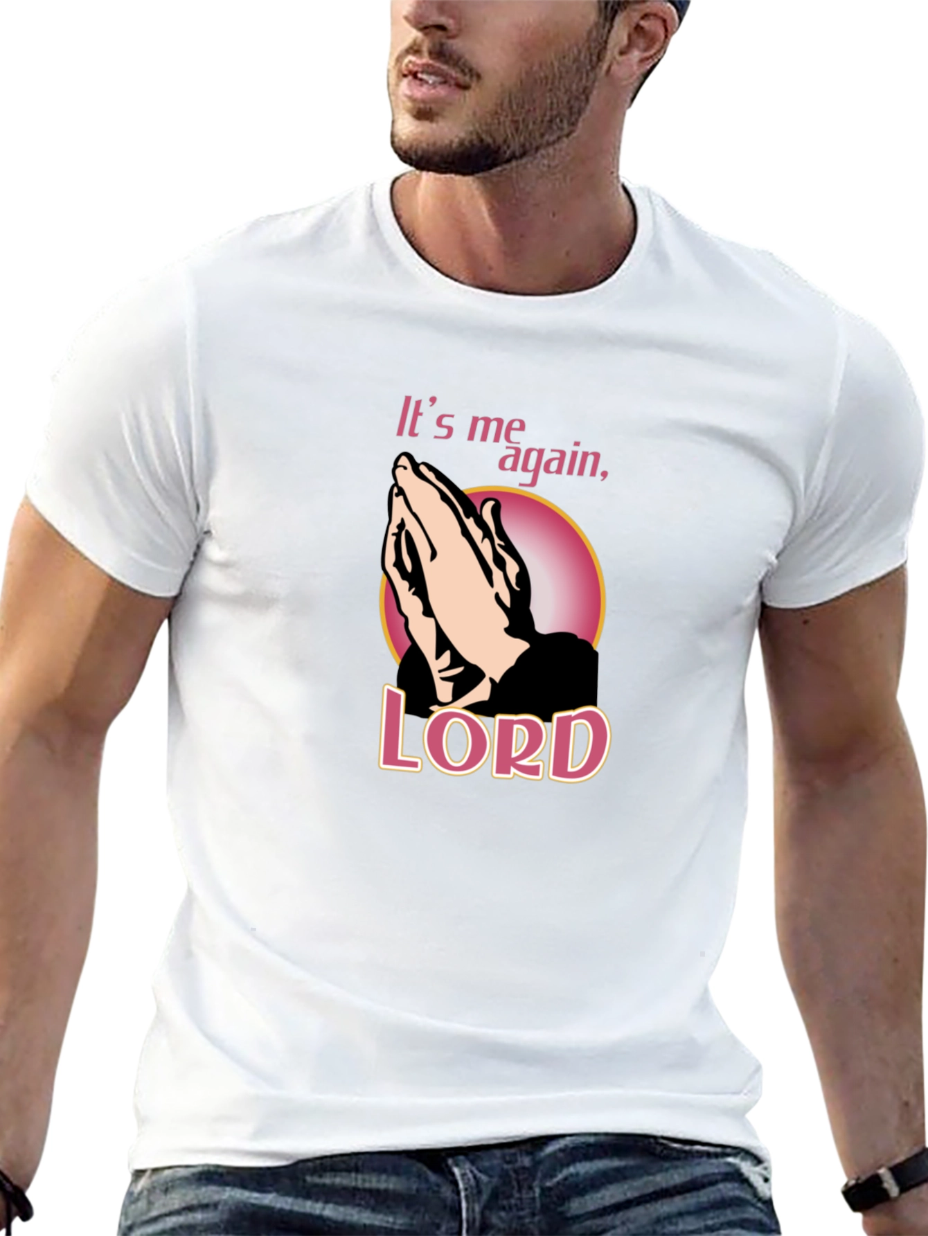 Its Me Again Lord Mens Graphic Tee