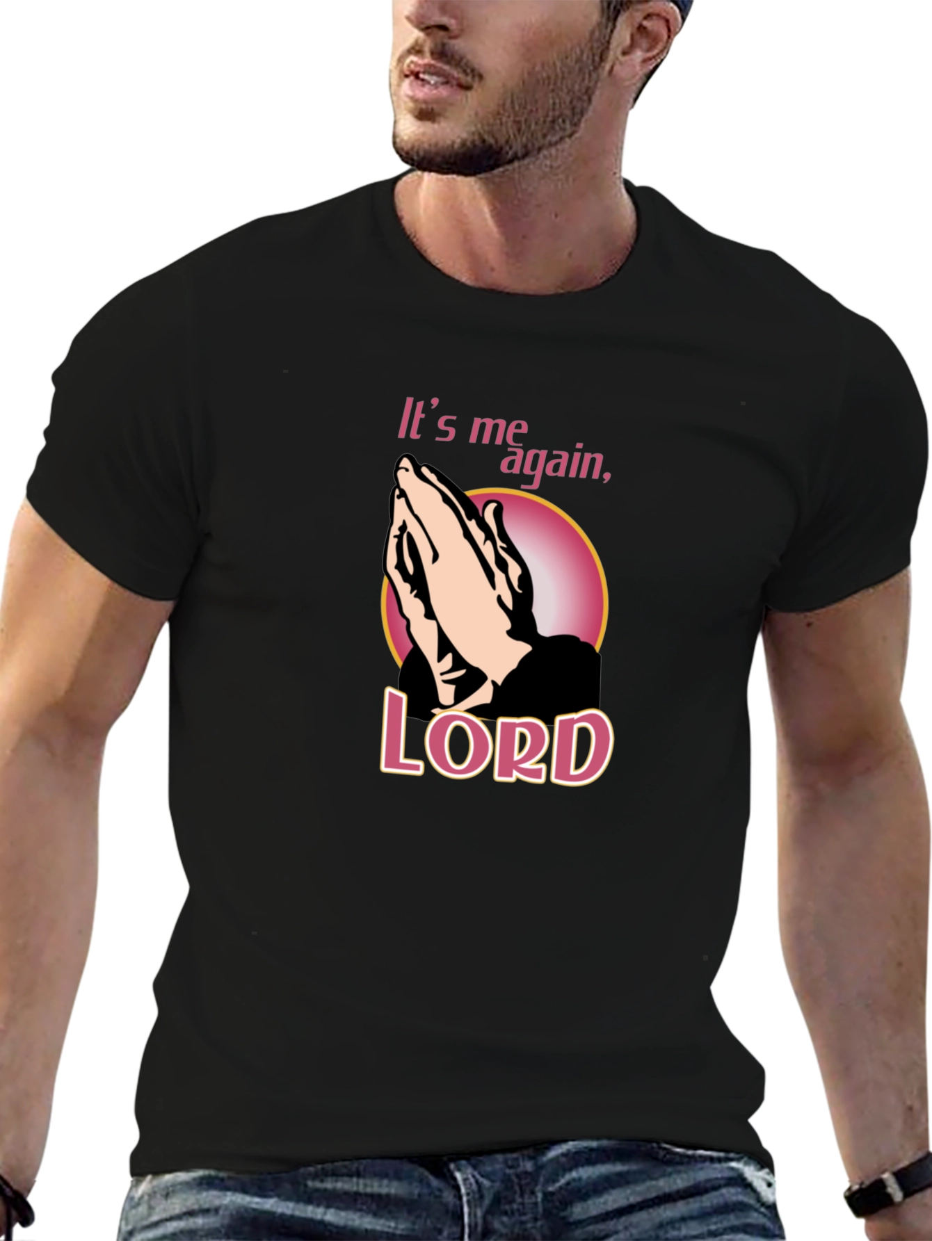 Its Me Again Lord Mens Graphic Tee