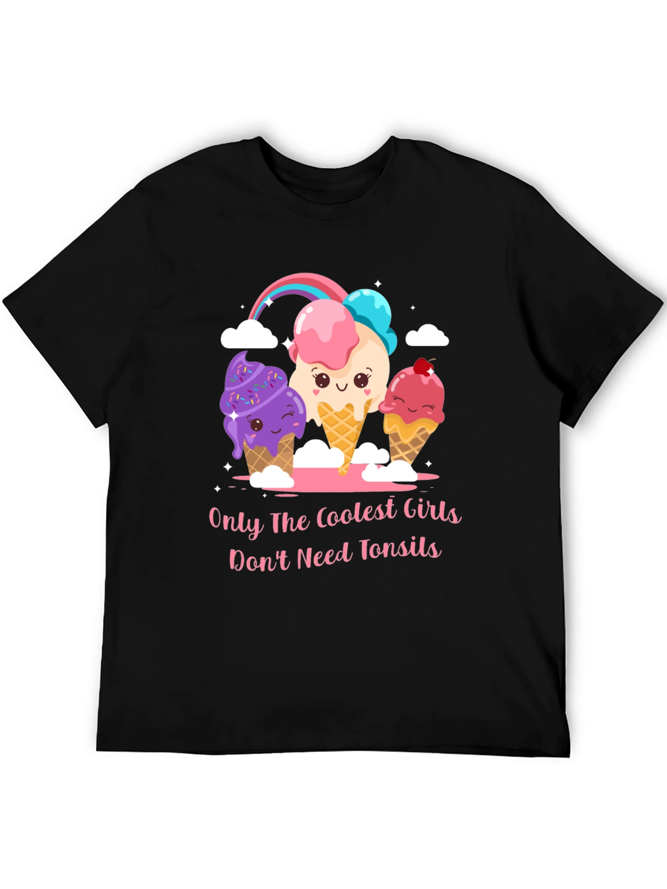 Coolest Girls Dont Need Tonsils Tee