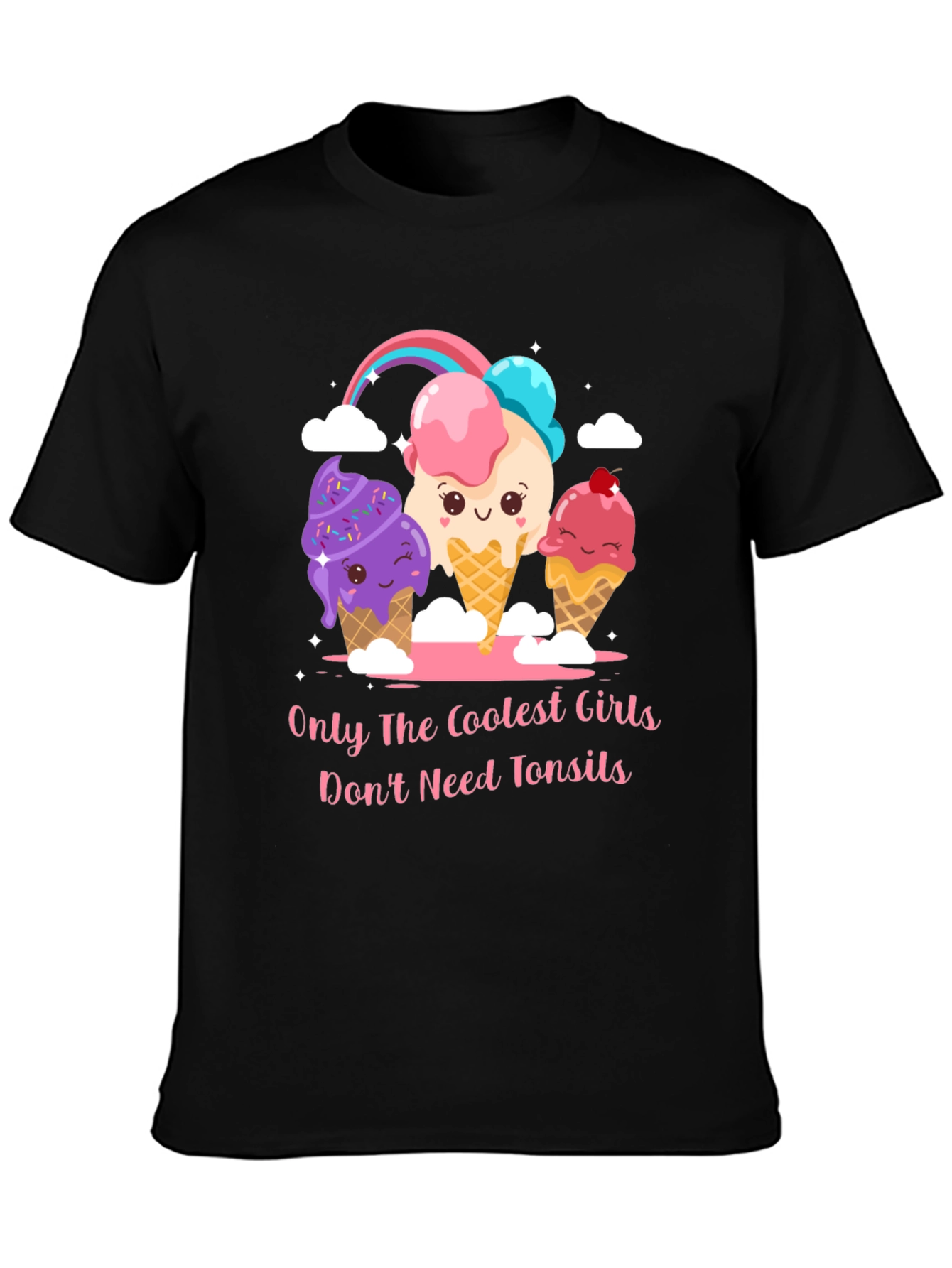 Coolest Girls Dont Need Tonsils Tee