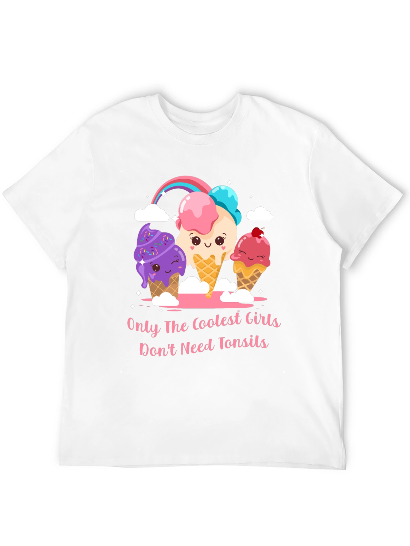 Coolest Girls Dont Need Tonsils Tee