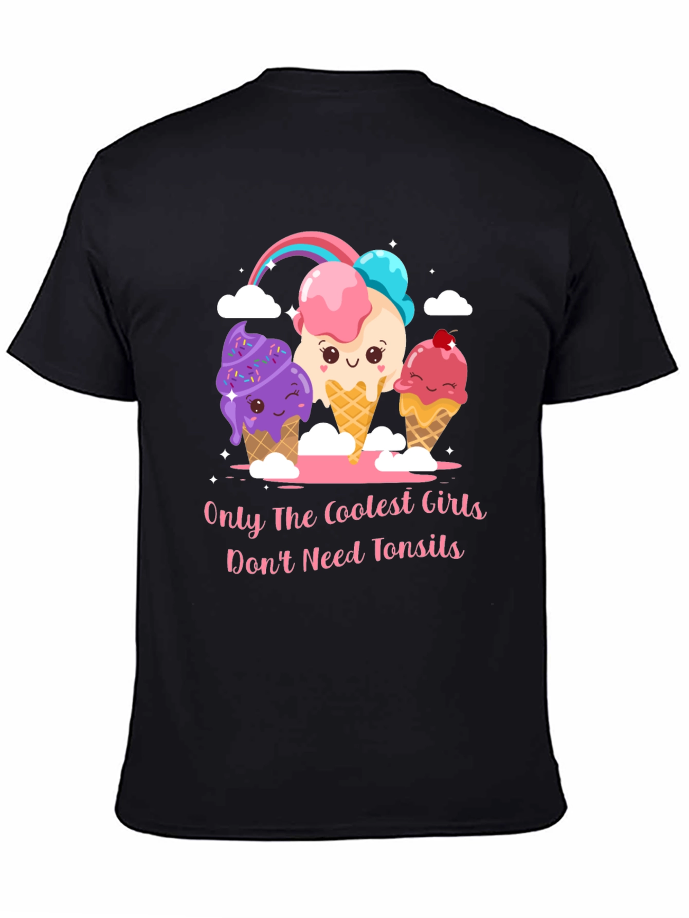 Coolest Girls Dont Need Tonsils Tee