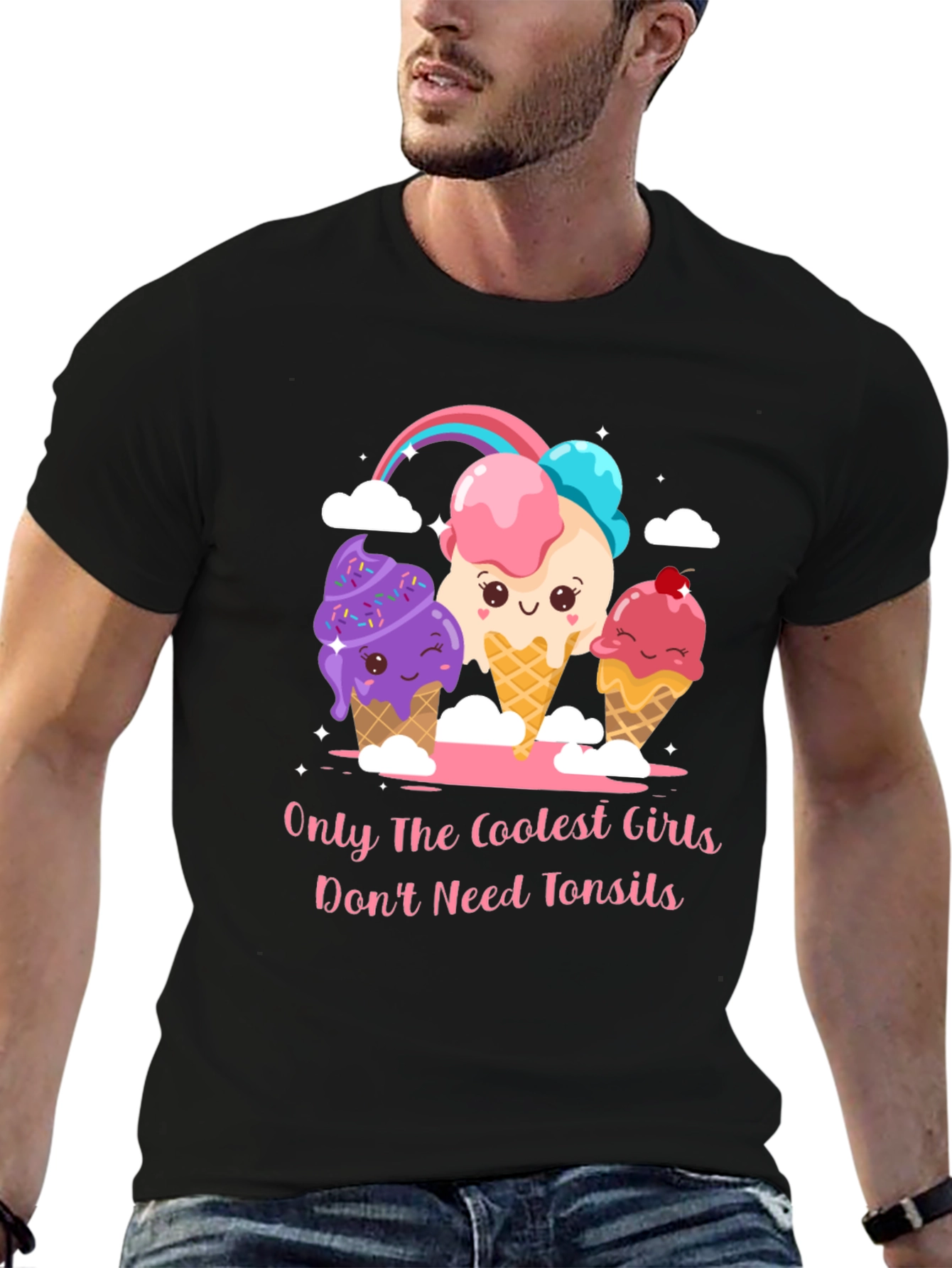 Coolest Girls Dont Need Tonsils Tee