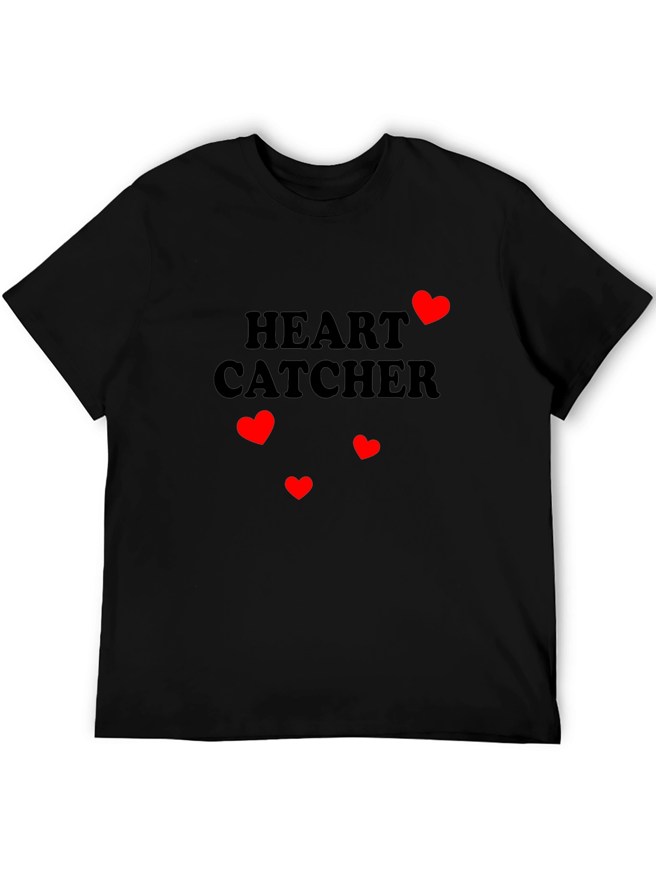 Heart Catcher Black Graphic Tee