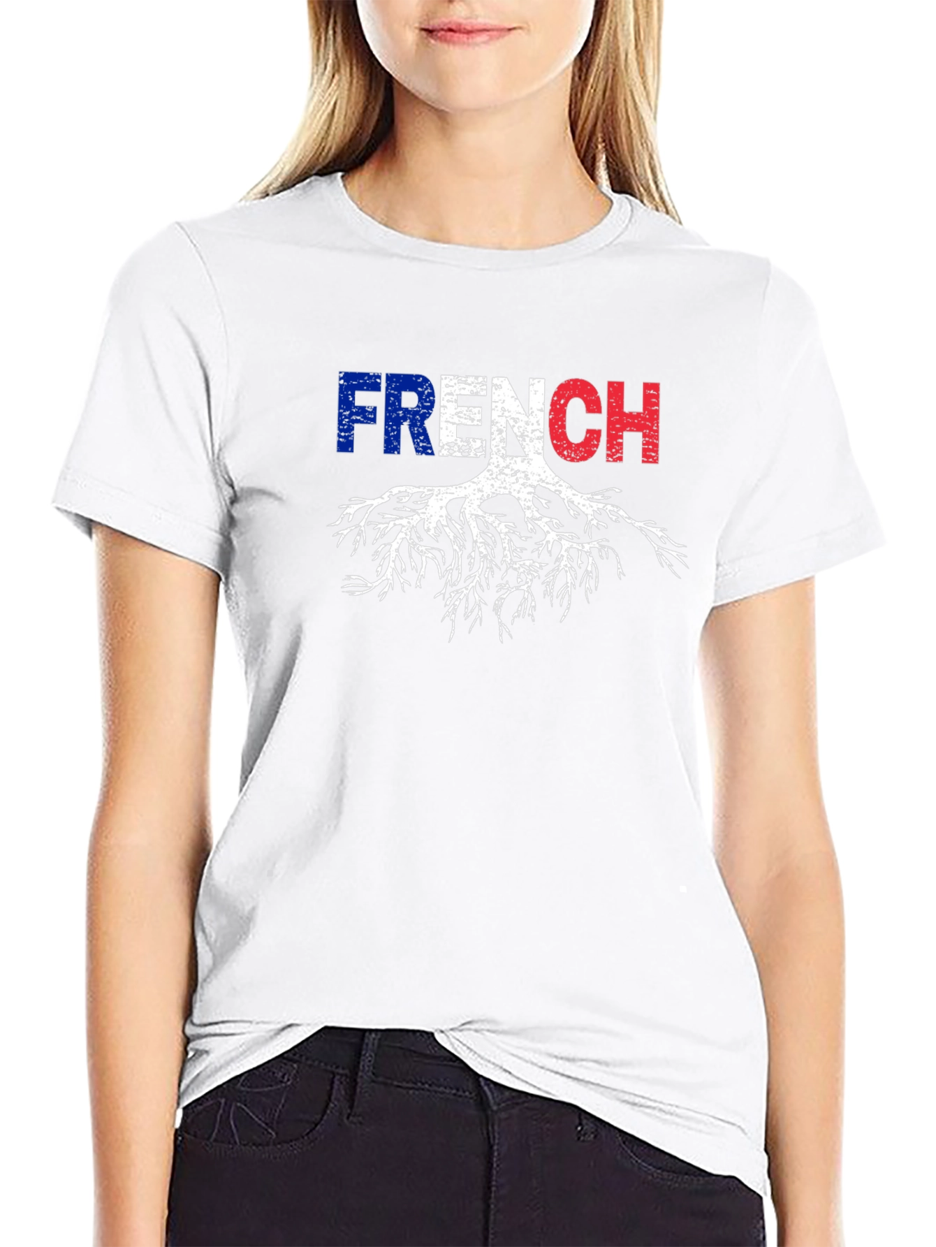 French Roots T-Shirt - Black