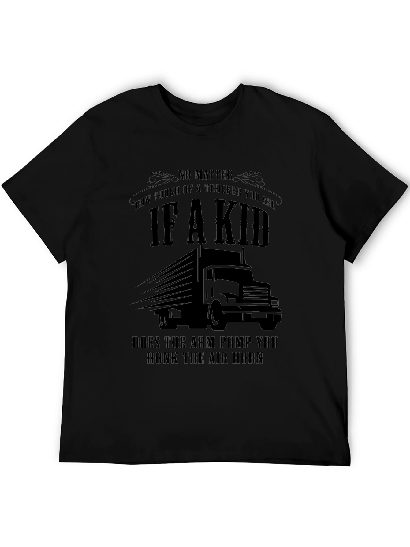 Trucker T-Shirt - Honk the Air Horn