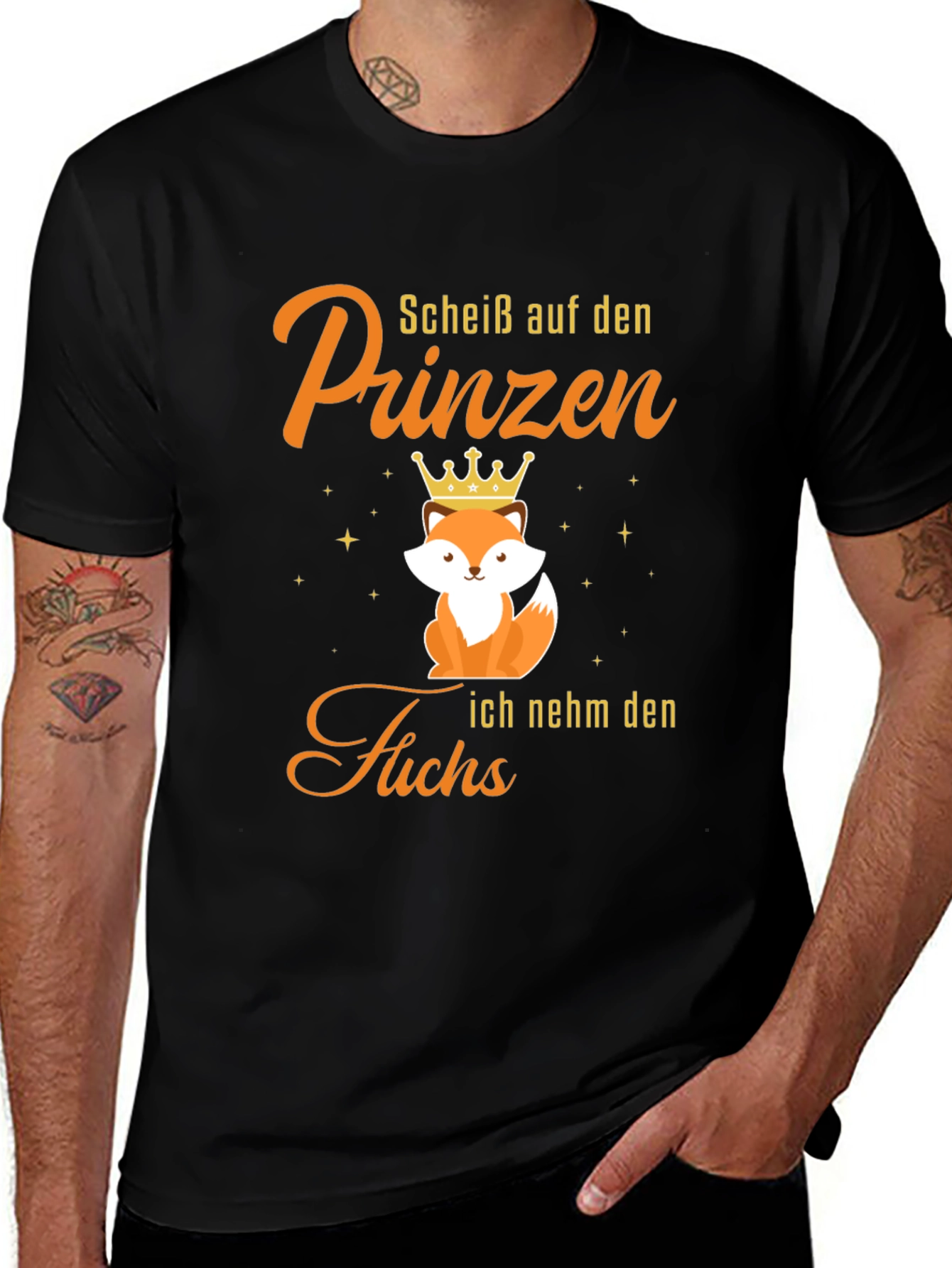 Funny Fox Prince T-Shirt