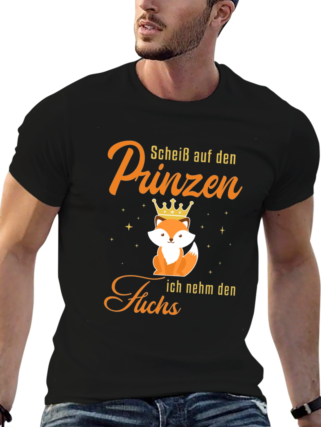 Funny Fox Prince T-Shirt