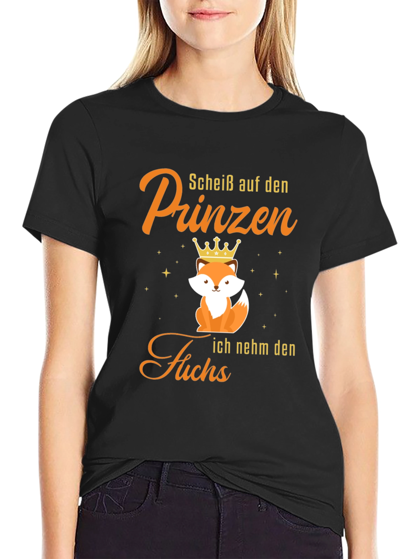 Funny Fox Prince T-Shirt