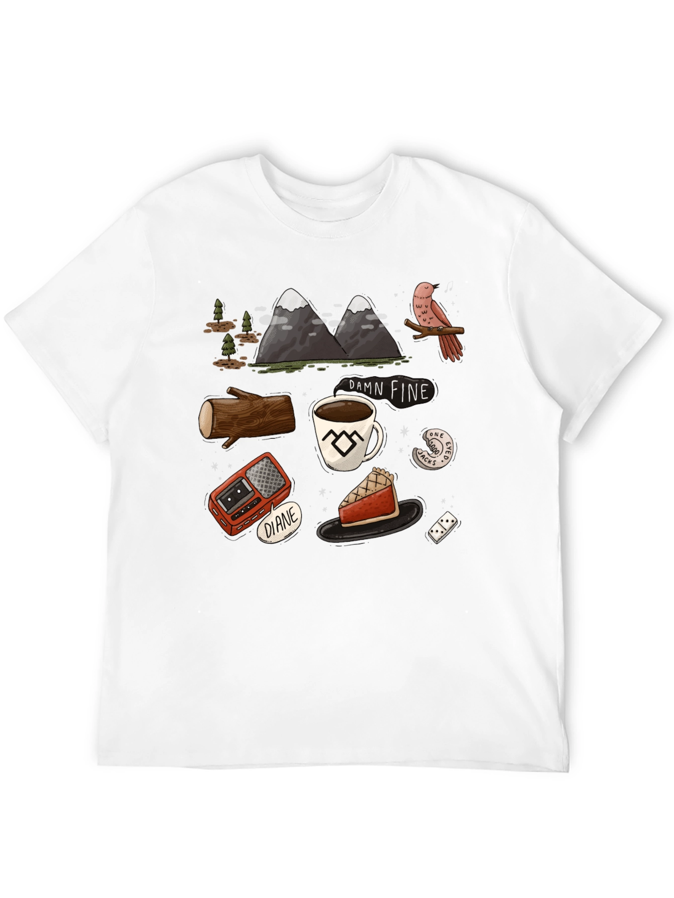 Twin Peaks Inspired T-Shirt