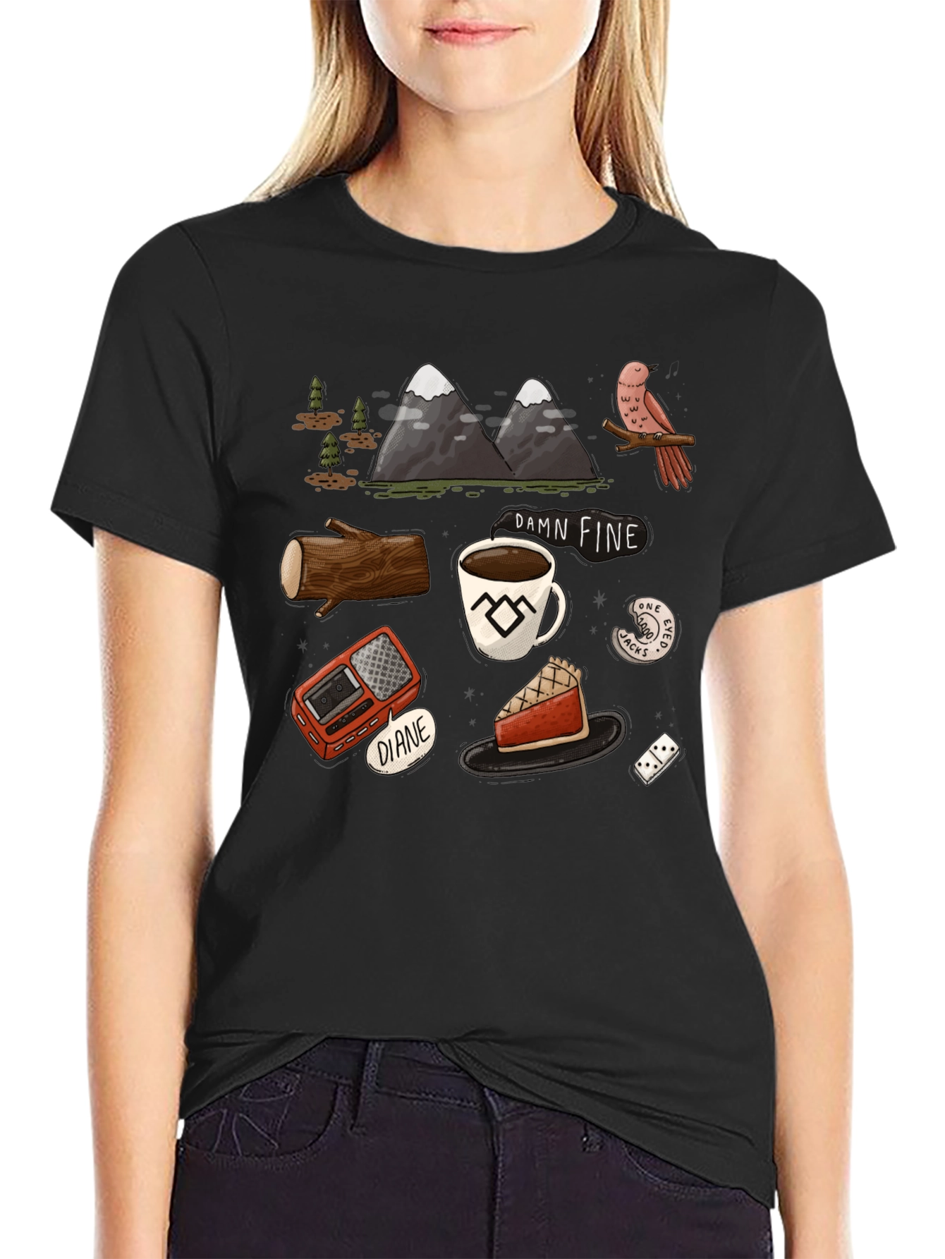 Twin Peaks Inspired T-Shirt